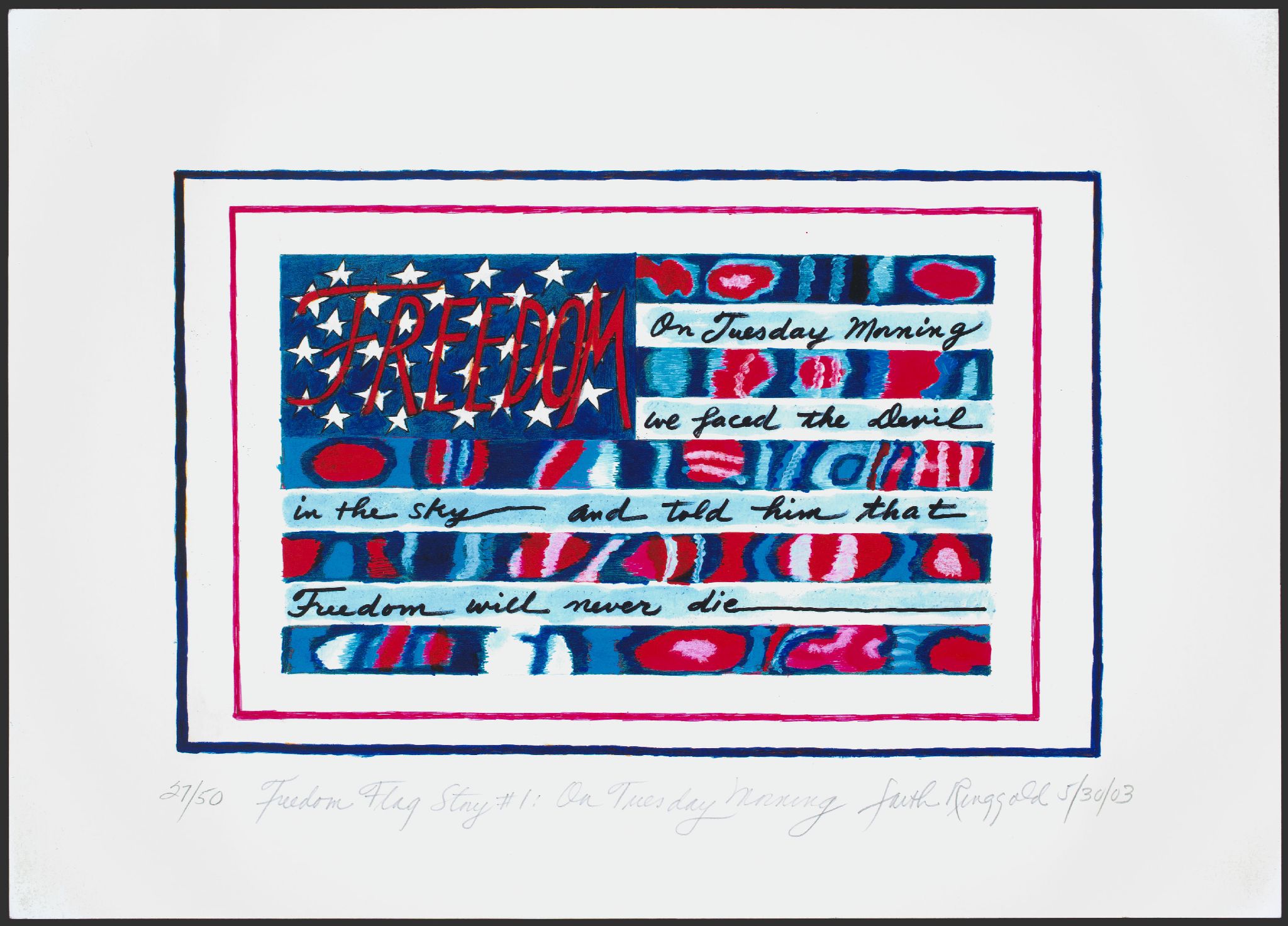 Freedom Flag Story #1: On Tuesday Morning