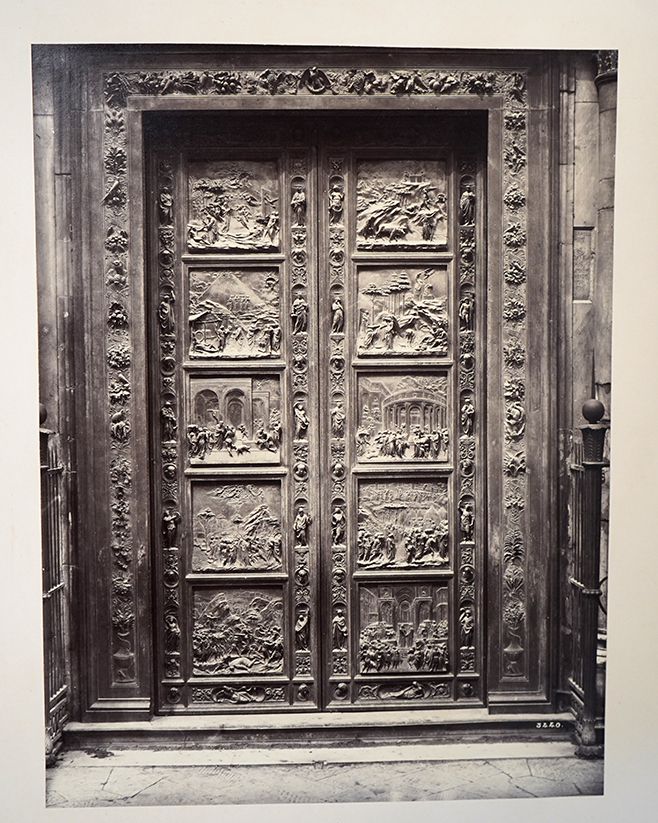 Porta del Paradiso (1425--52), Lorenzo Ghiberti (Gates of Paradise), Florence, Italy