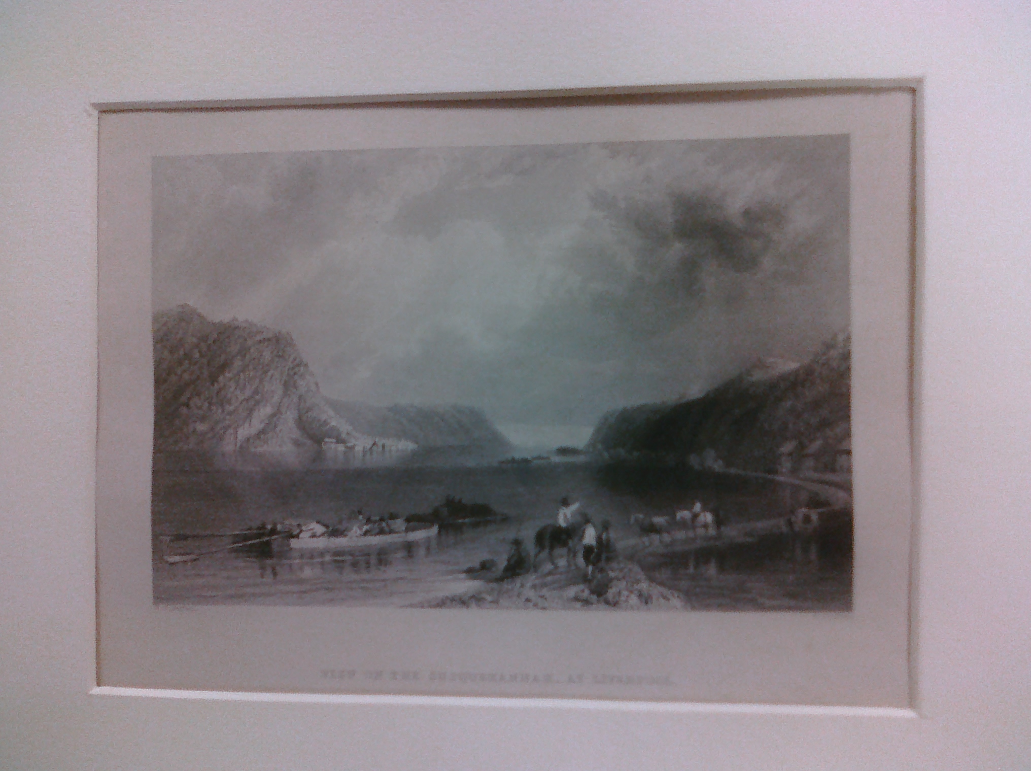 View of Susquehanna at Liverpool, c. 1840