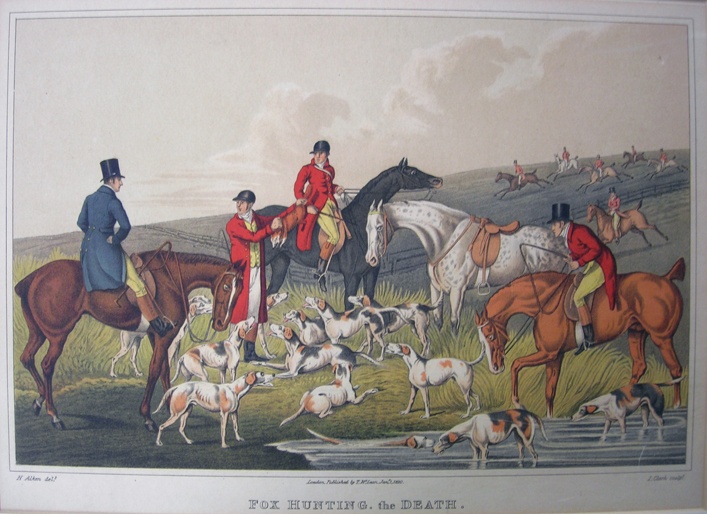 FOX HUNTING. the DEATH.