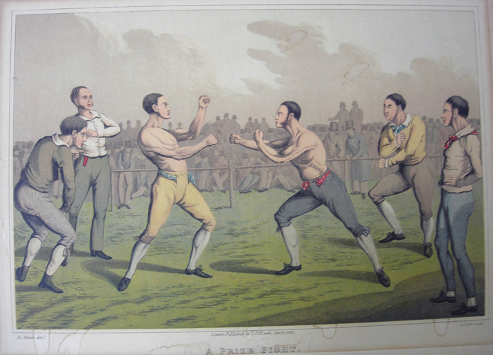A Prize Fight.