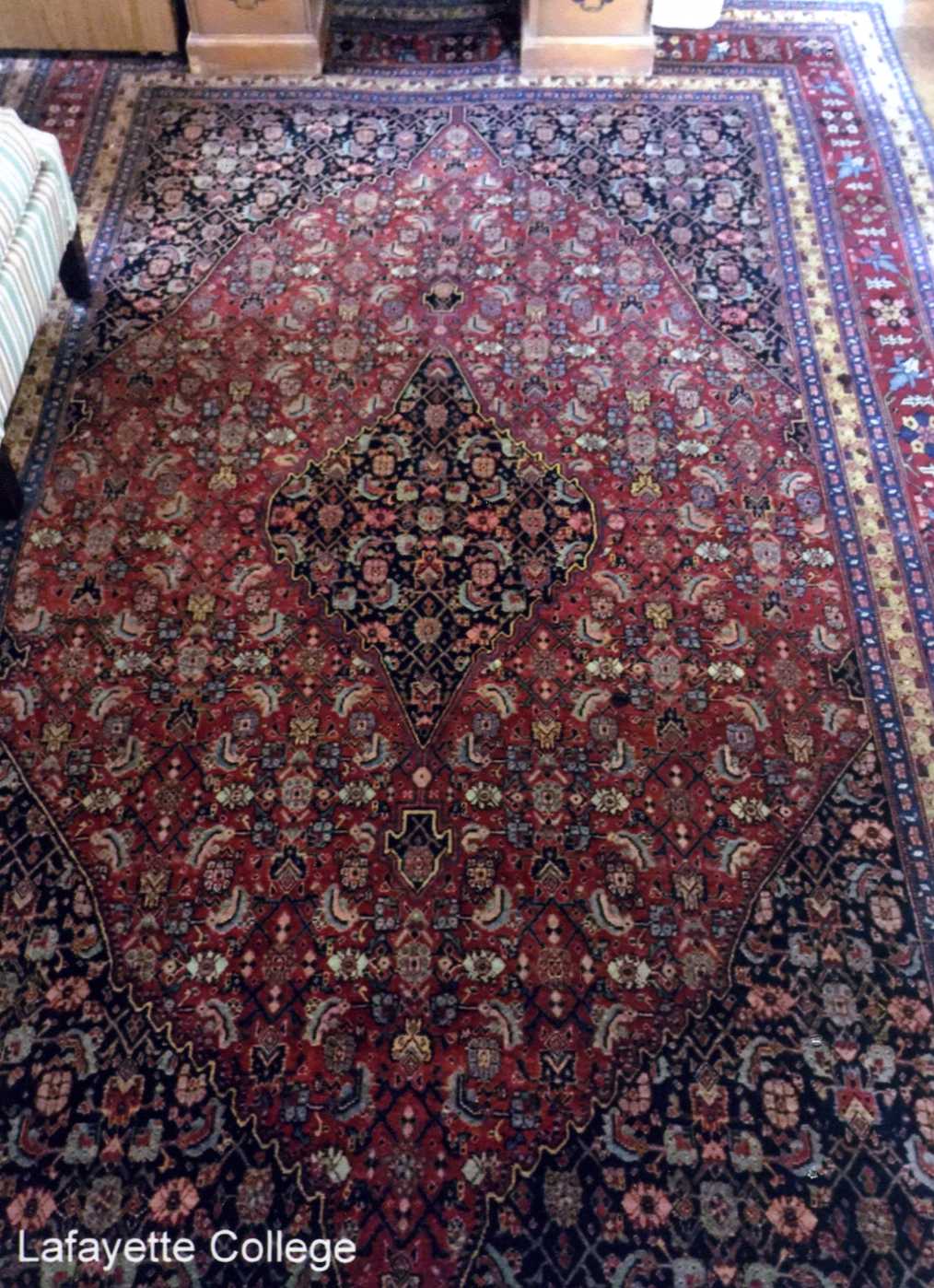 Semi-antique Kashan Rug