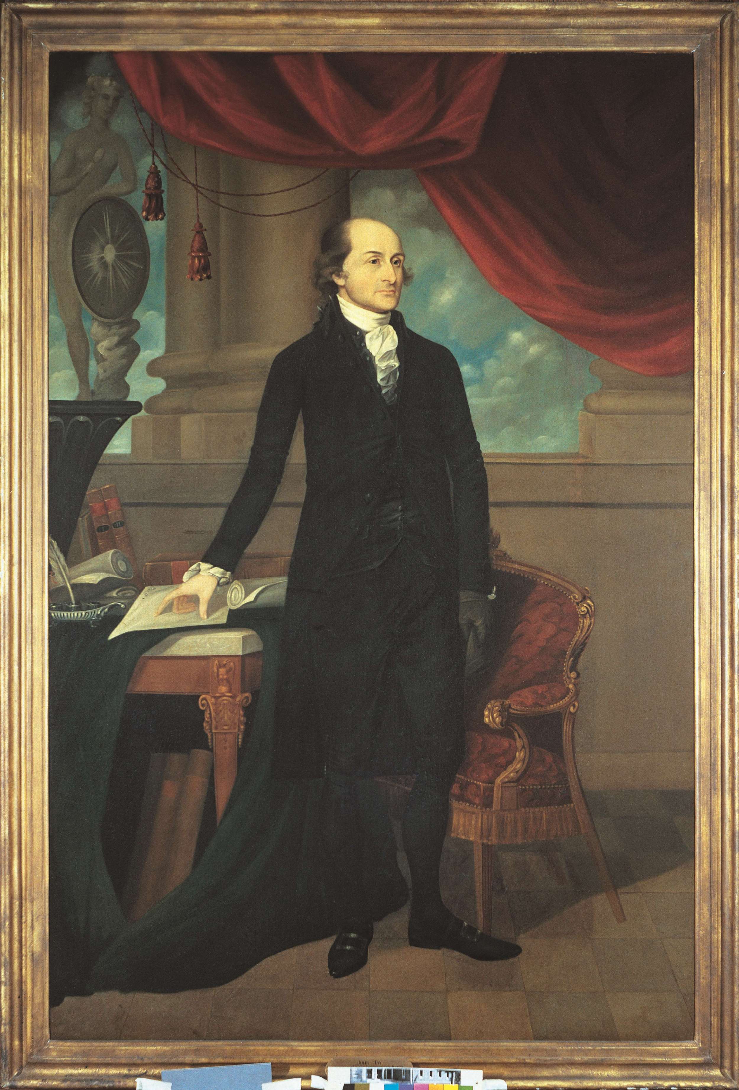 John Jay (1745-1829); first Chief Justice of the U.S.