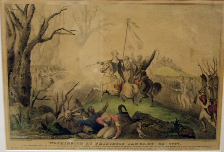 Washington at Princeton, January 3rd, 1777