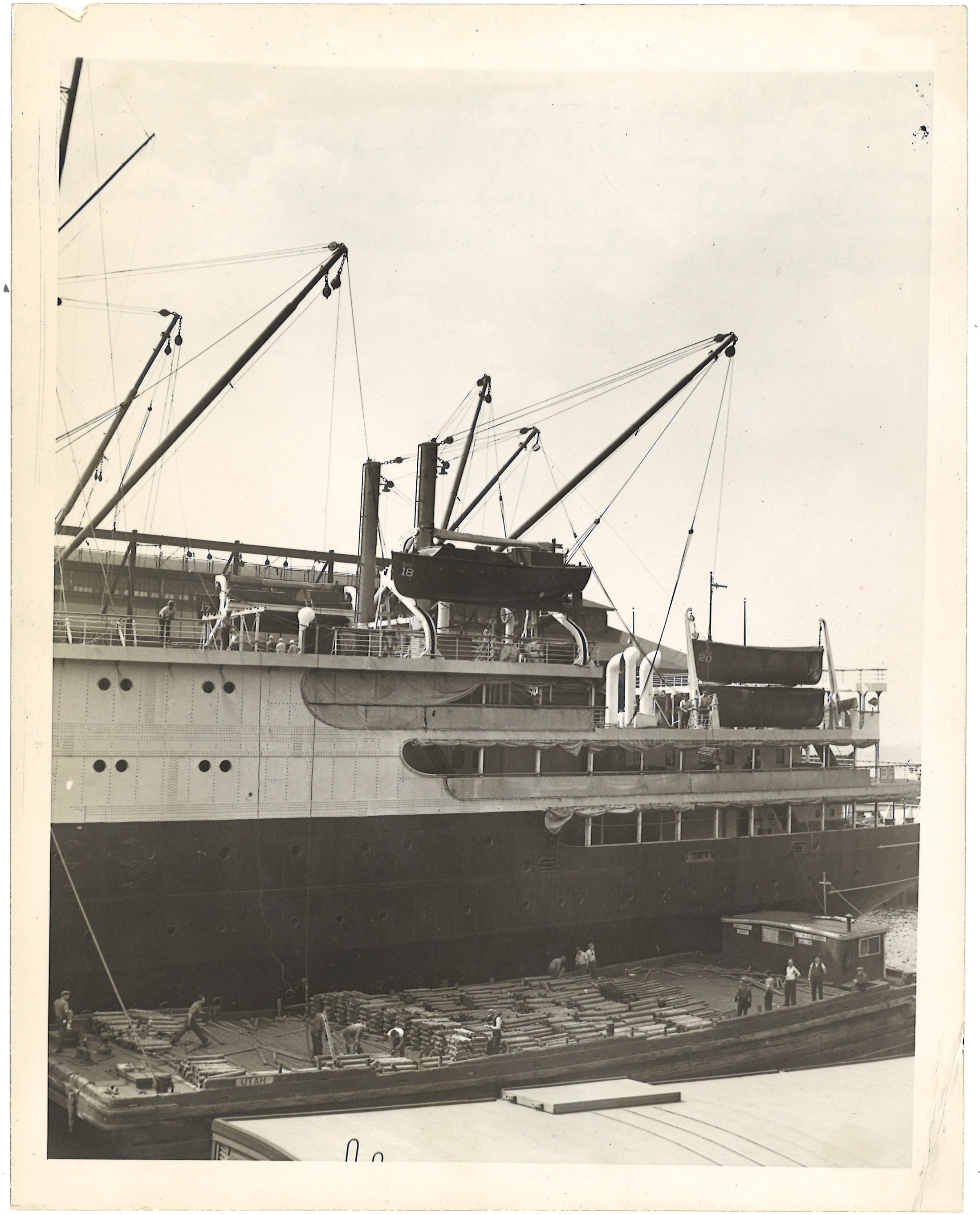 scanned for database, front