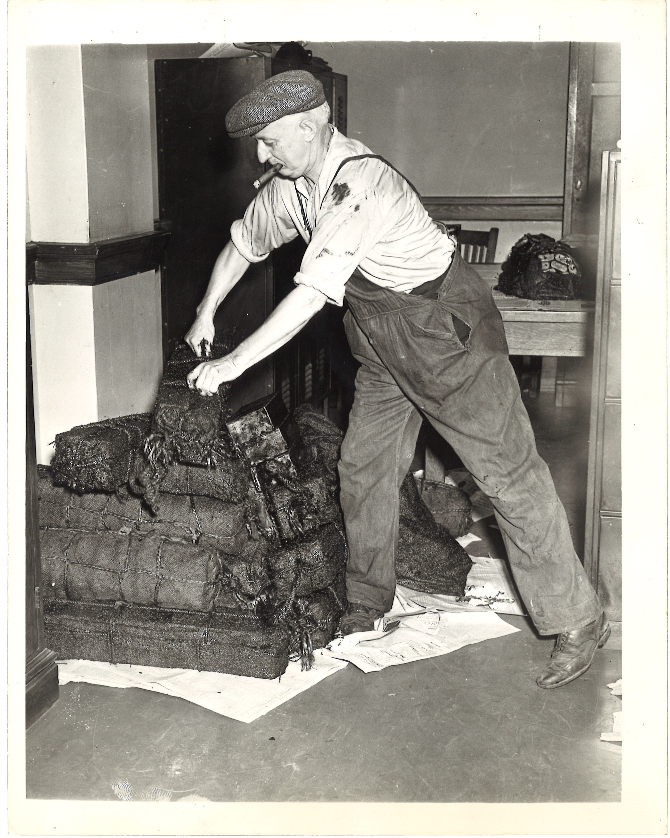 scanned for database, front