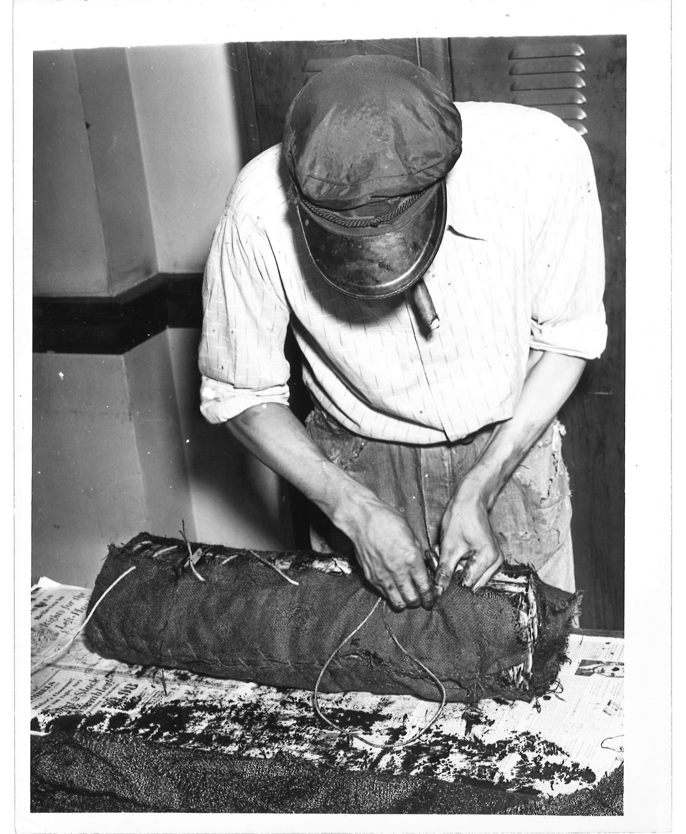 scanned for database, front