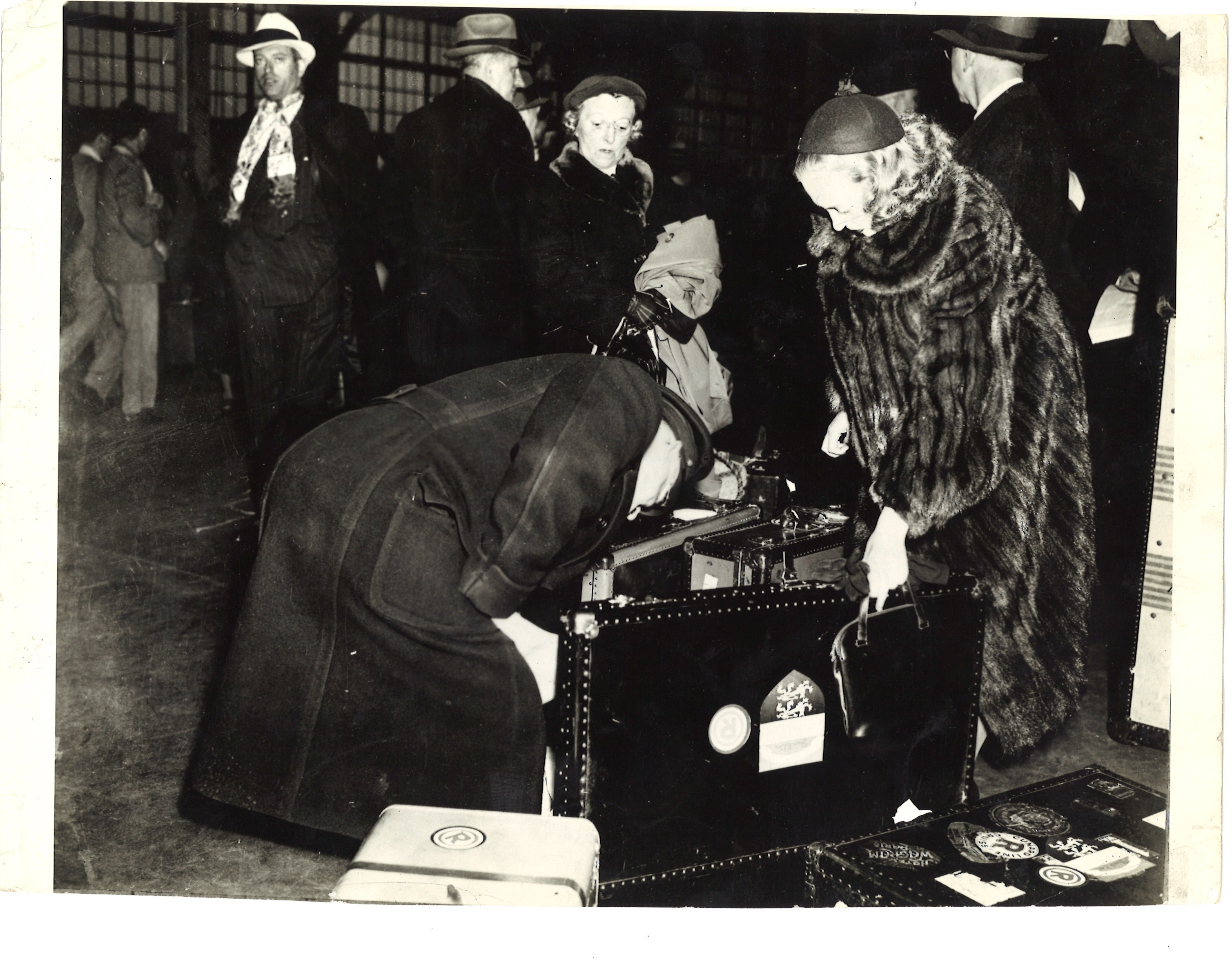 scanned for database, front