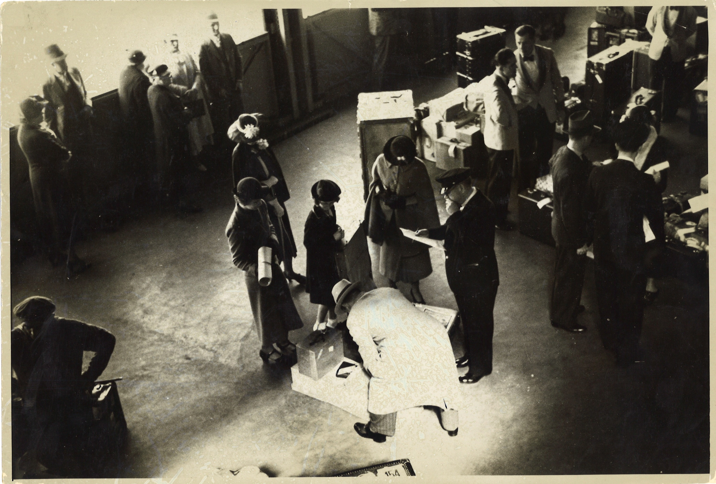 scanned for database, front