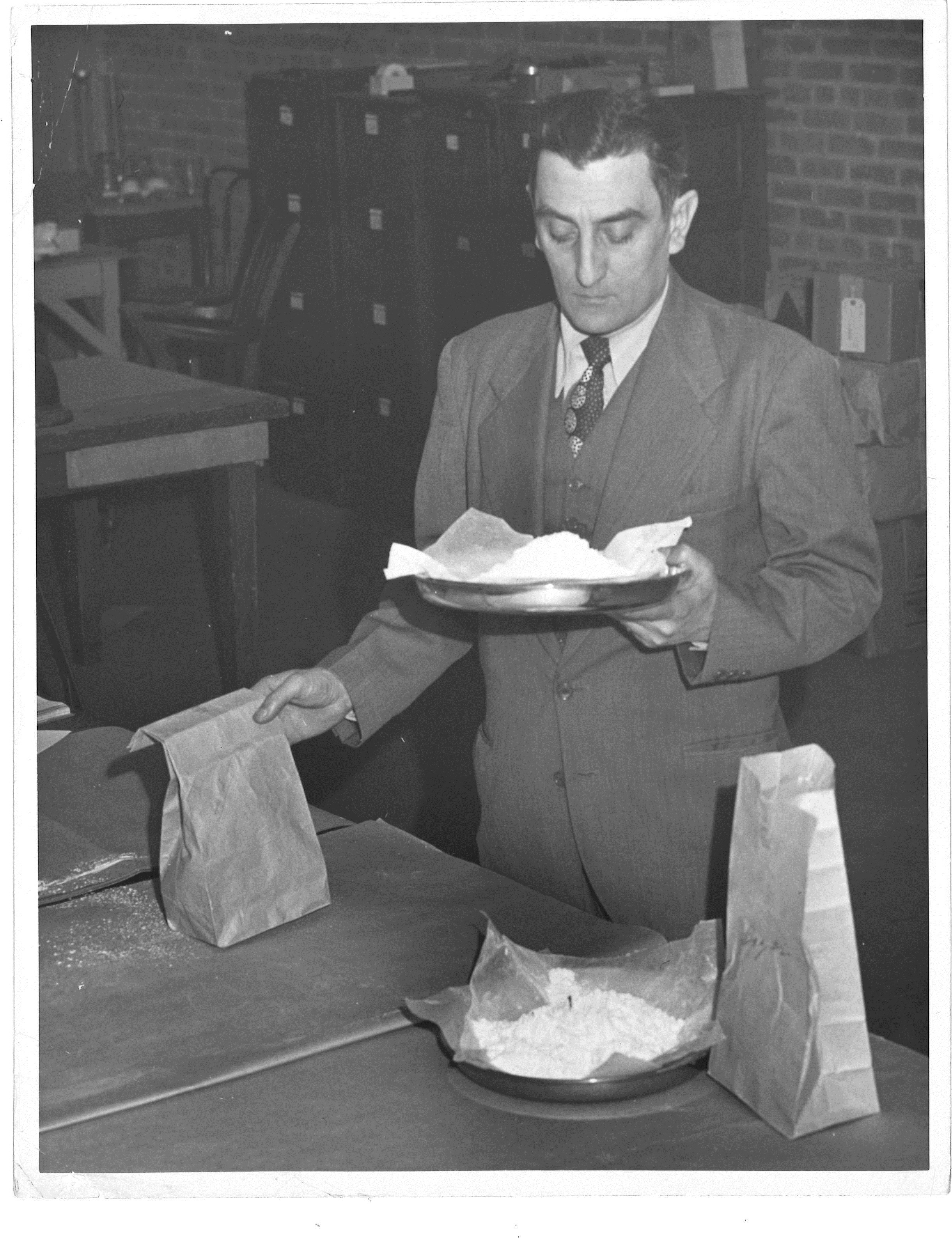 scanned for database,front