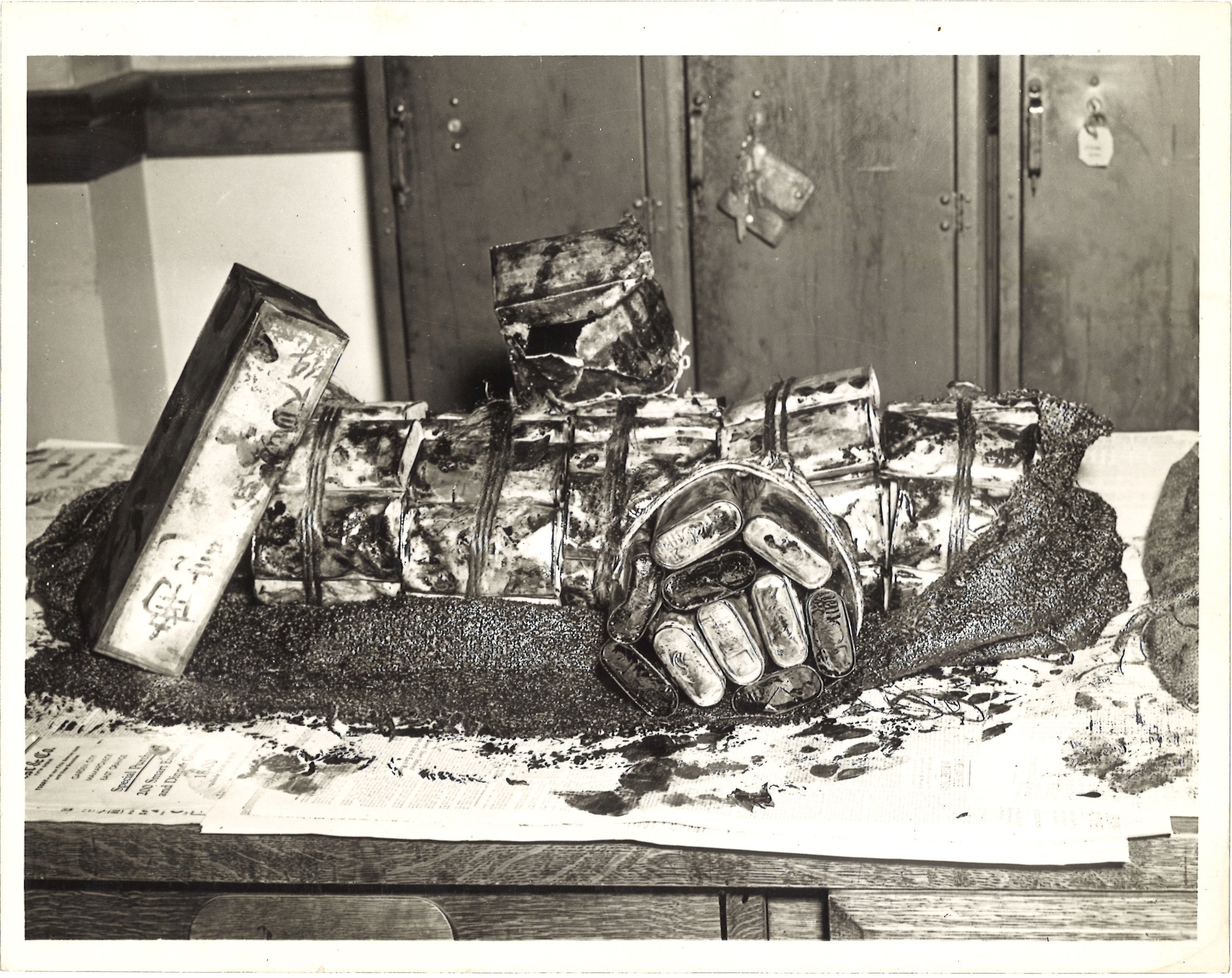 scanned for database, front