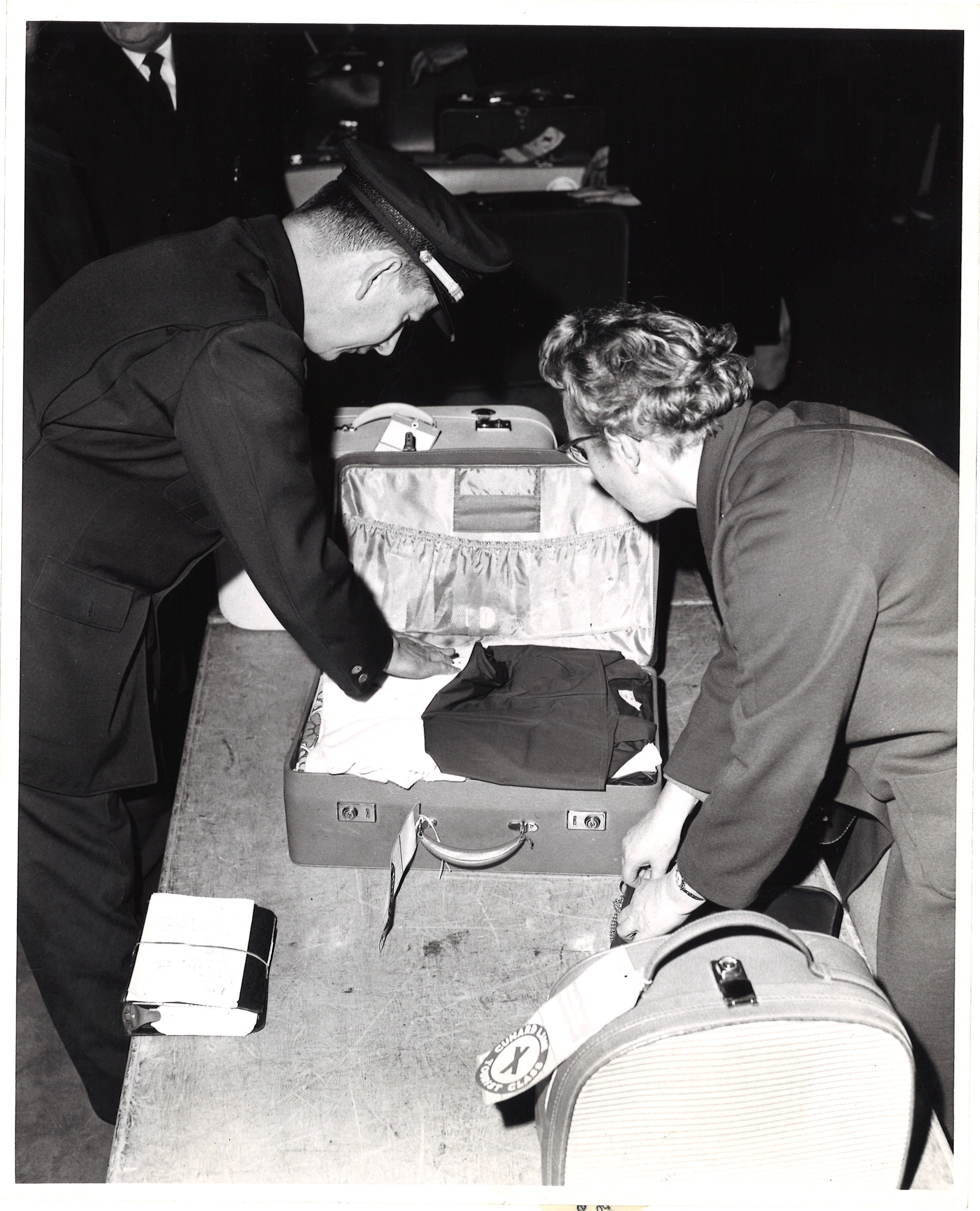 scanned for database, front