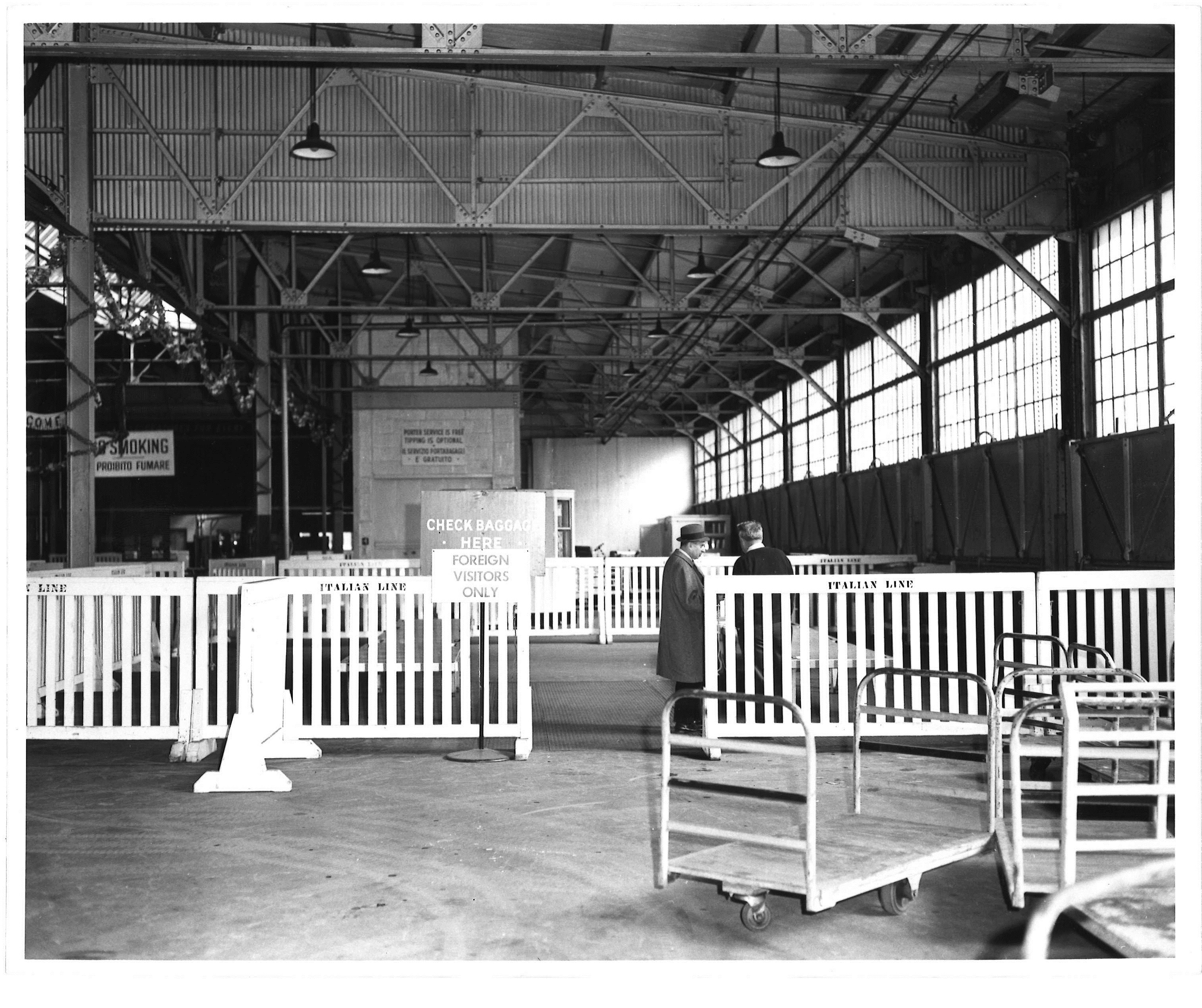 scanned for database, front