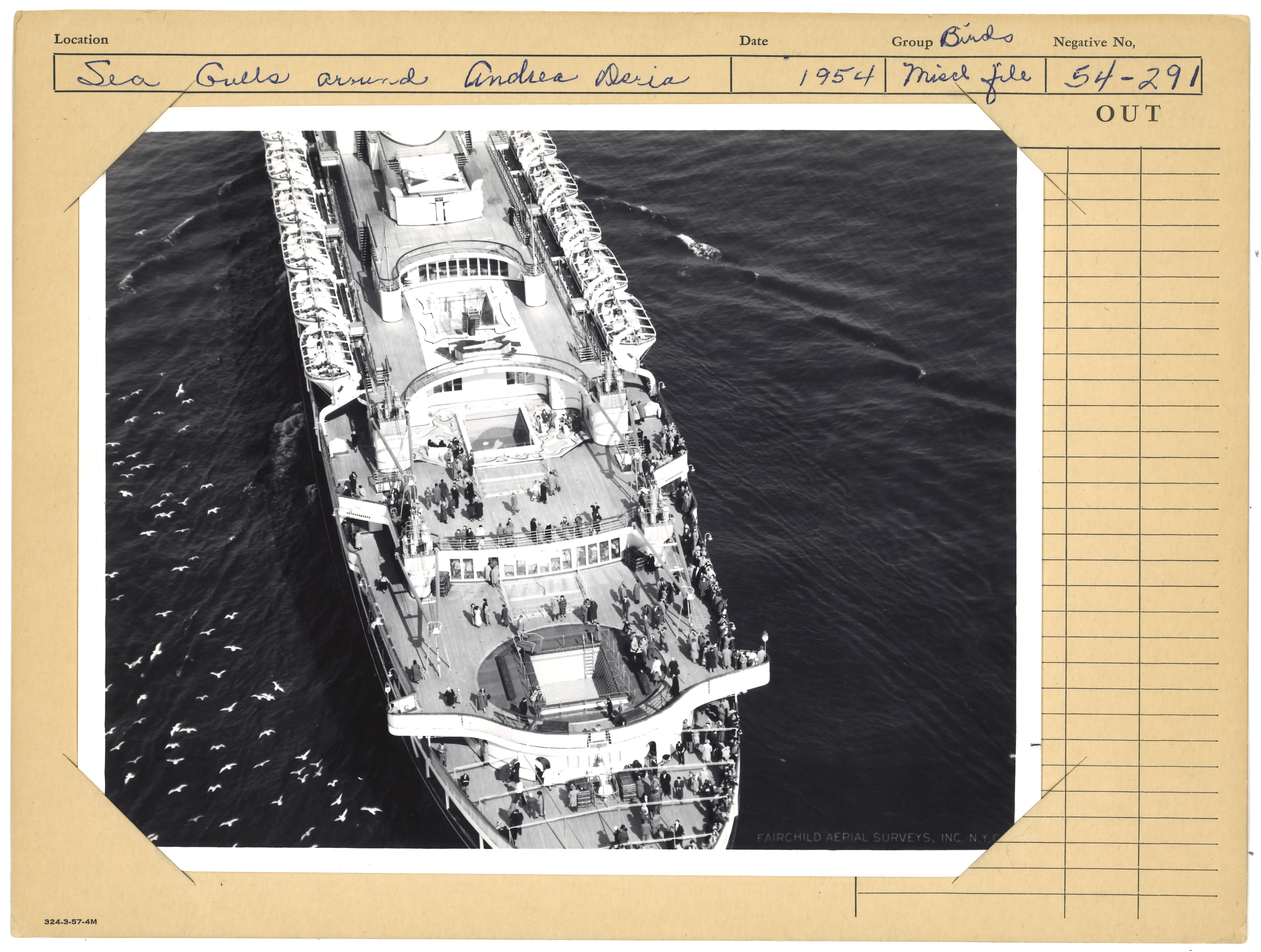 2019/02/11 scanned in office for database, the original arrangement of 2018.008.0005 with info card.	