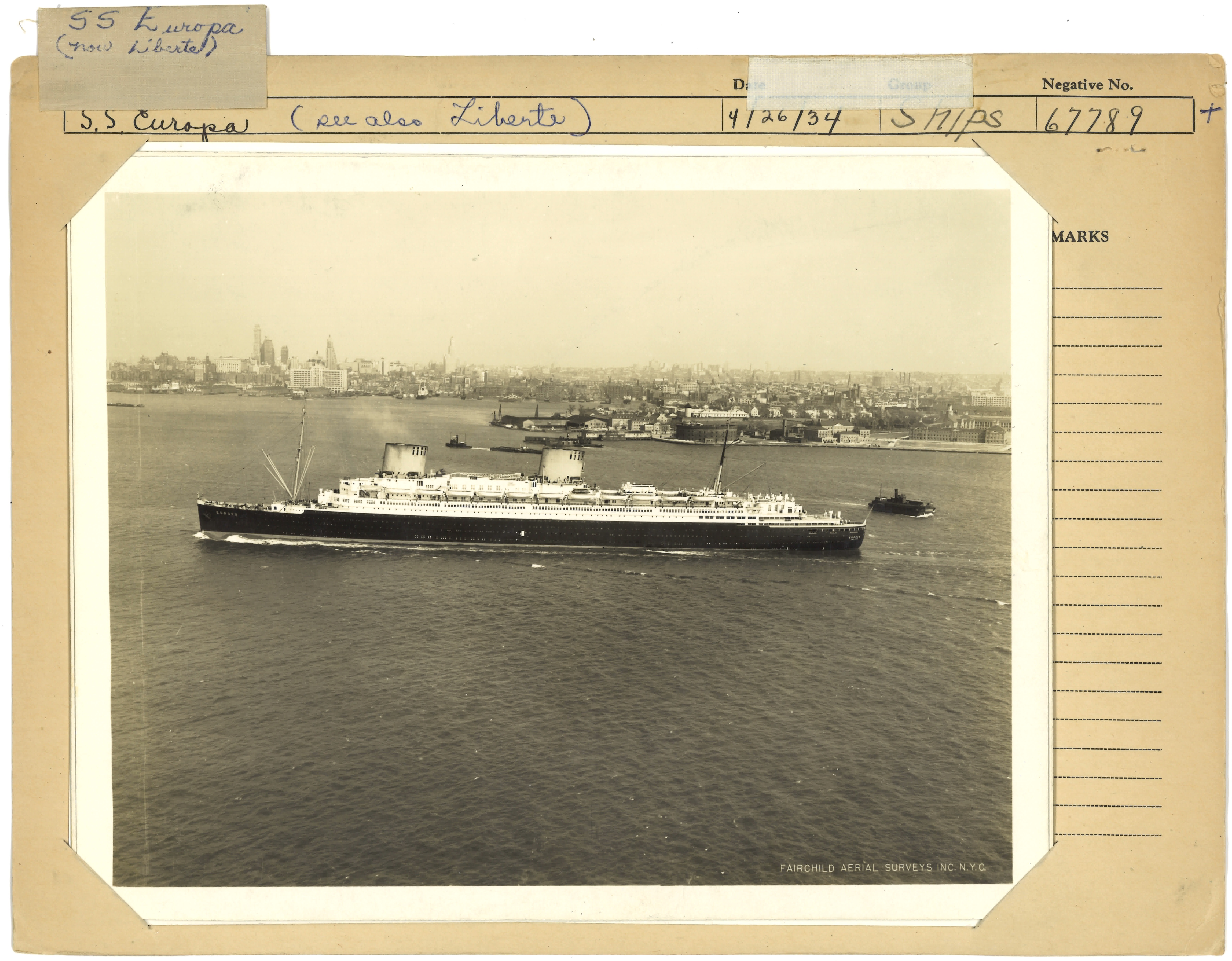 2019/03/06 scanned in office for database, the original arrangement of 2018.008.0037-.0040 with info card, recto.