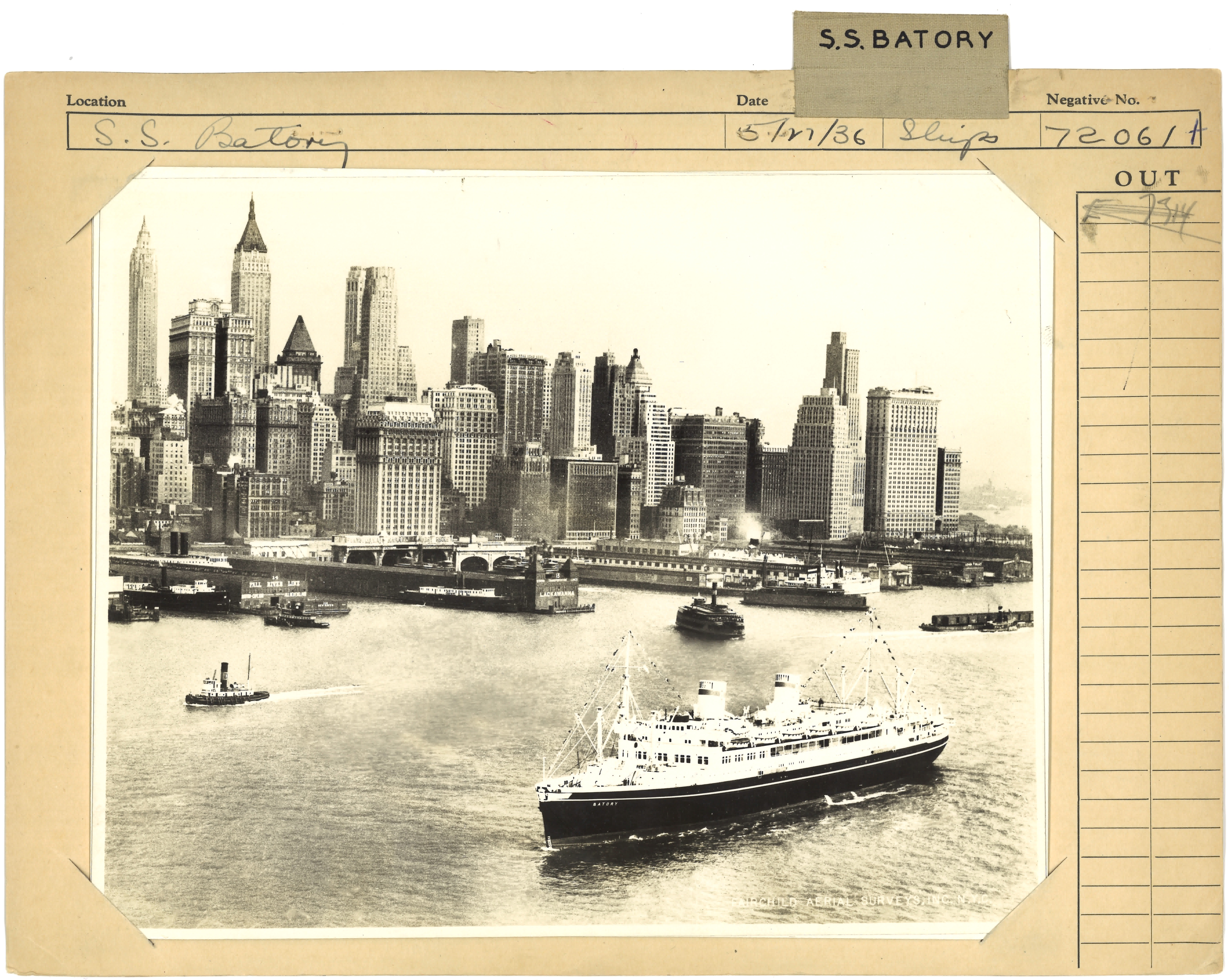 2019/04/03 scanned in office for database, the original arrangement of 2018.008.0081-.0083 with info card, recto.