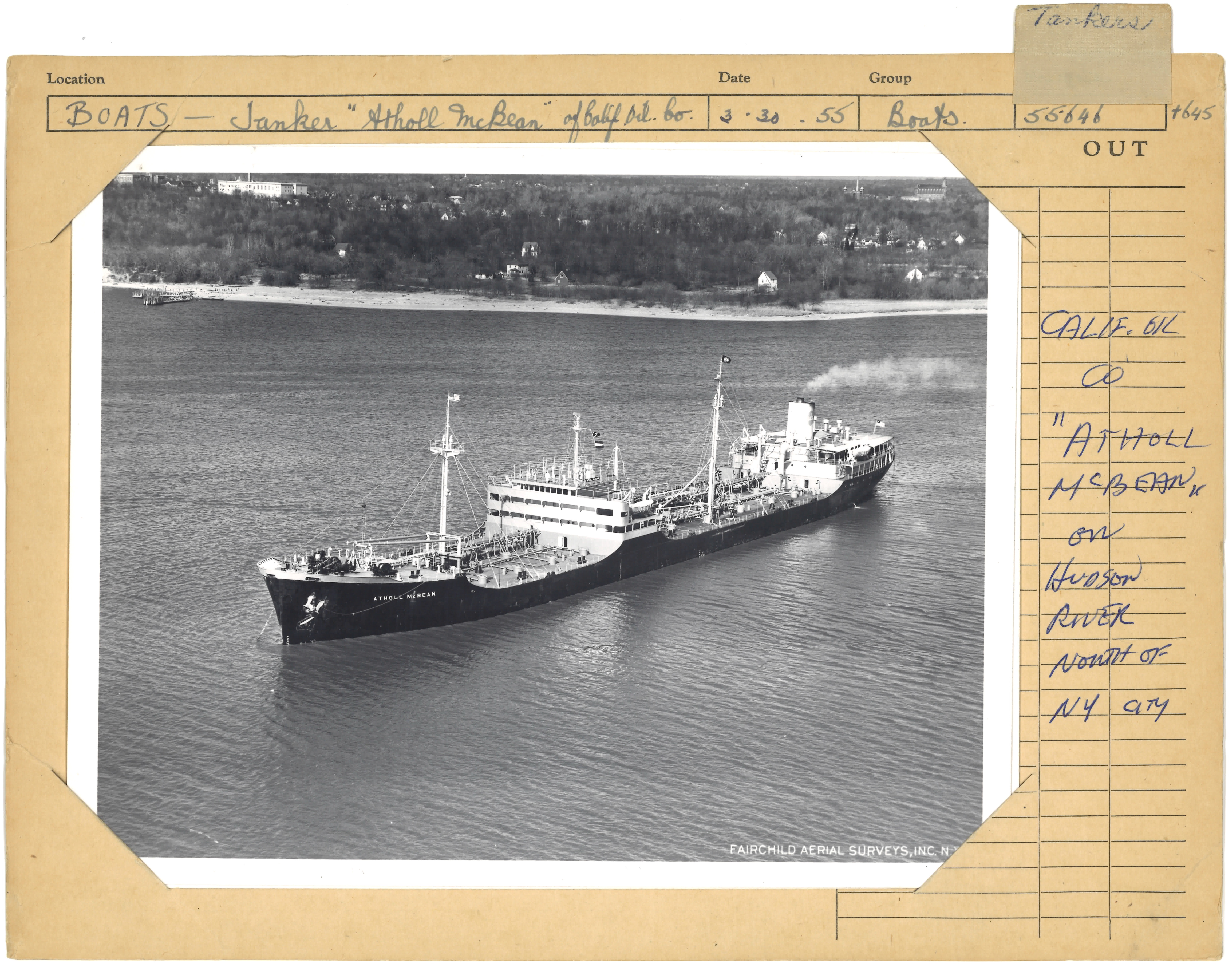 2019/04/08 scanned in office for database, the original arrangement of 2018.008.0085-.0086 with info card, recto.