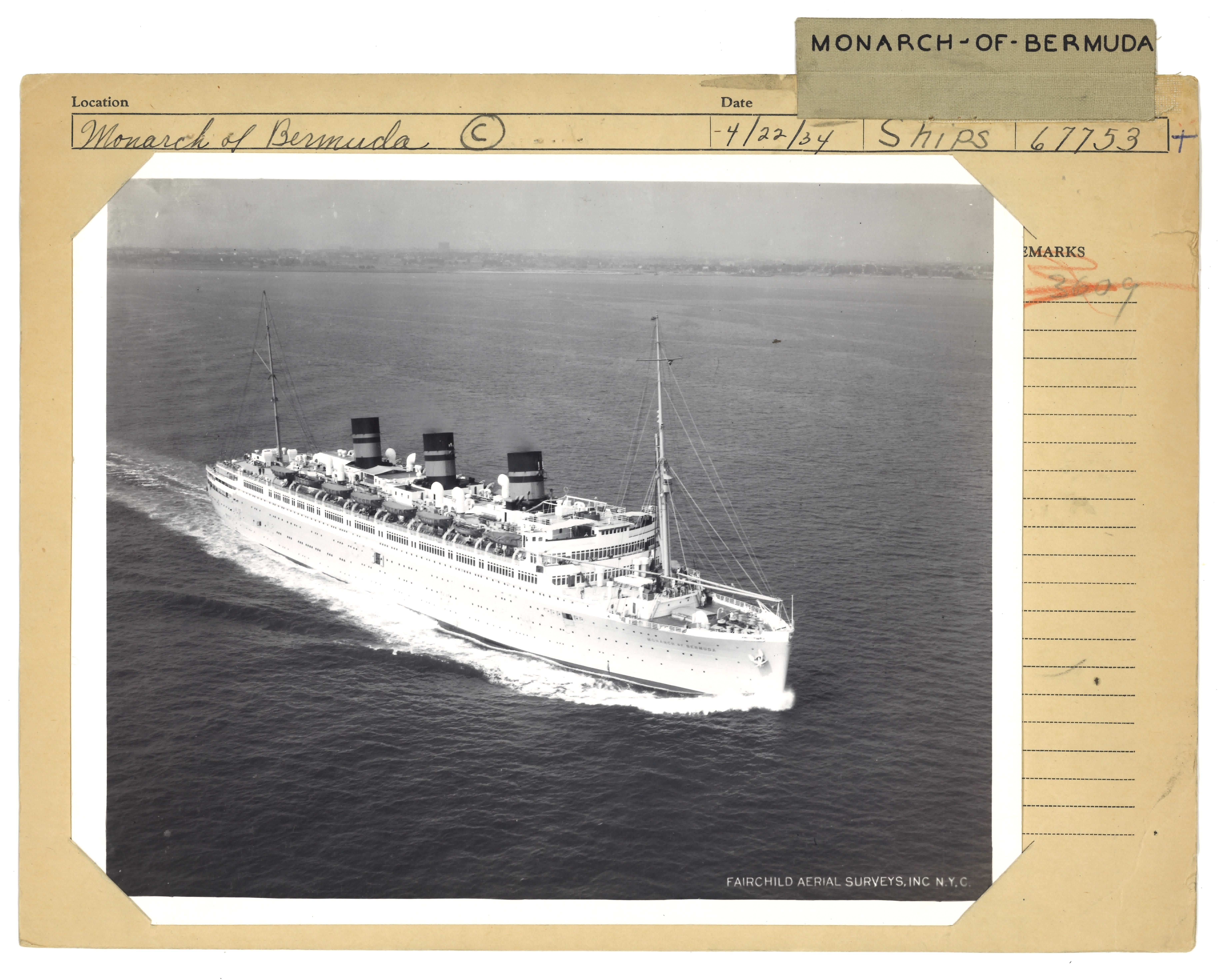 2019/07/30 scanned in office for database, original arrangement of 2018.008.0175- .0178 with info card, recto. 