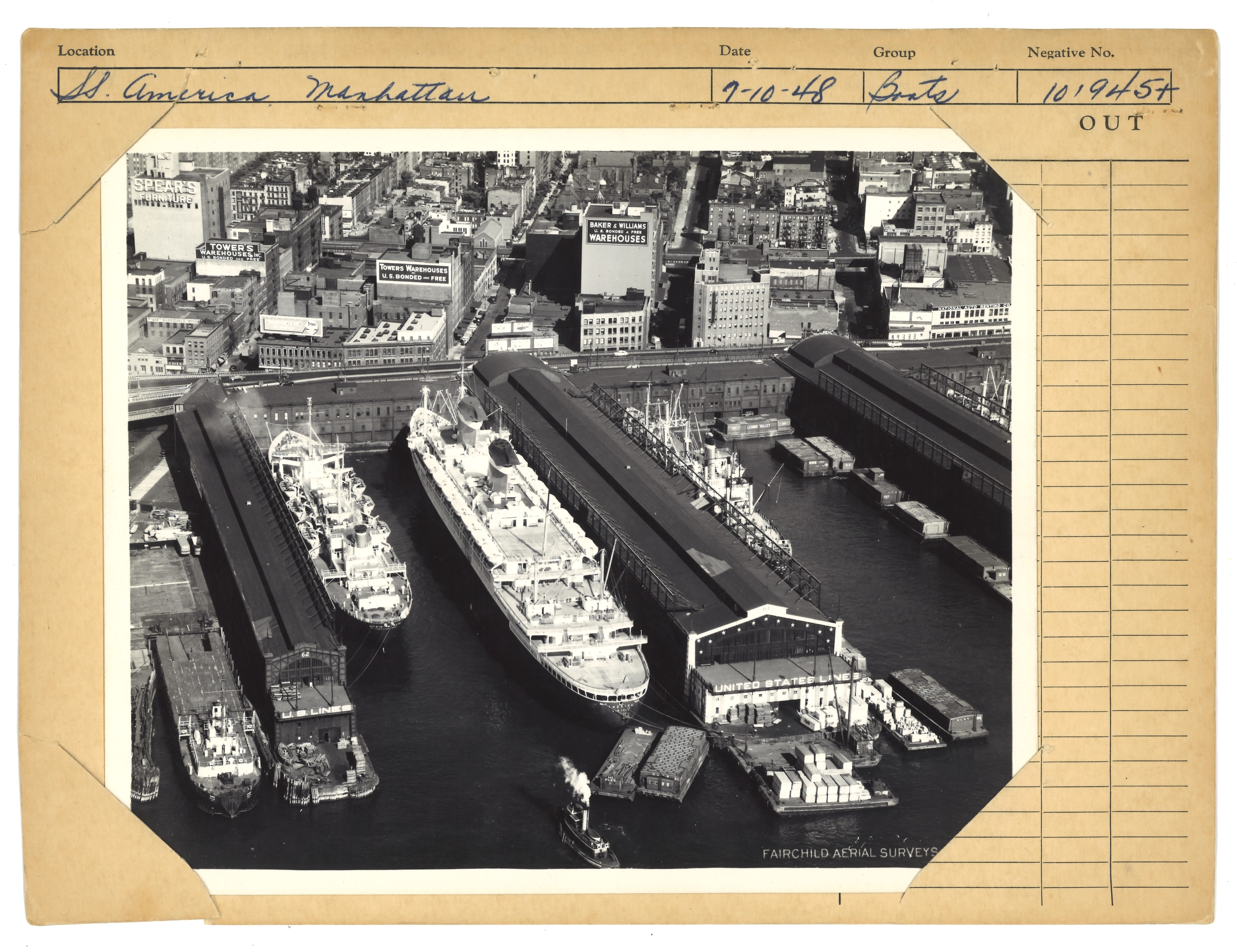 2019/08/05 scanned in office for database, original arrangement of 2018.008.0184- .0187 with info card, recto. 