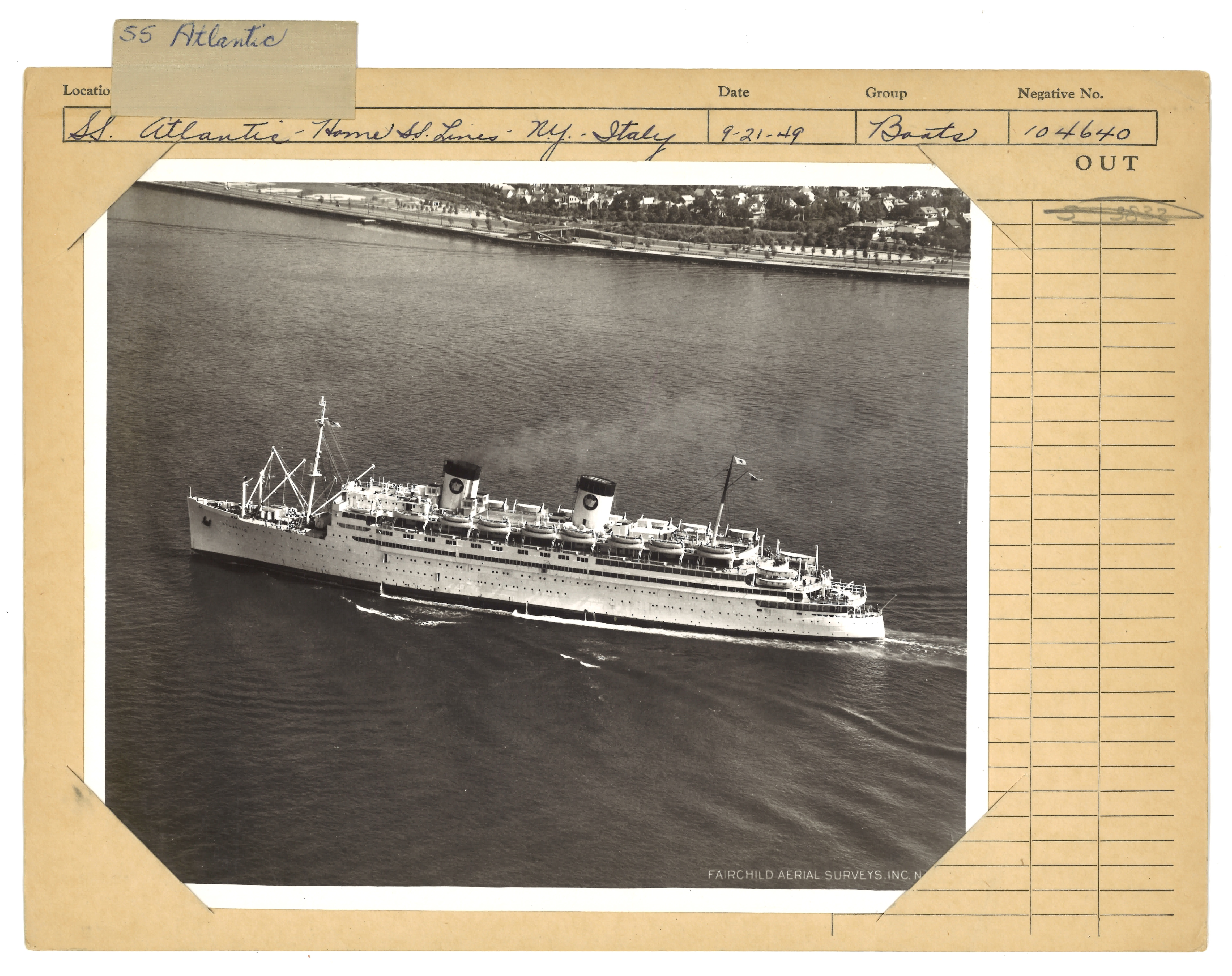 2019/08/19 scanned in office for database, original arrangement of 2018.008.0220 with info card, recto. 