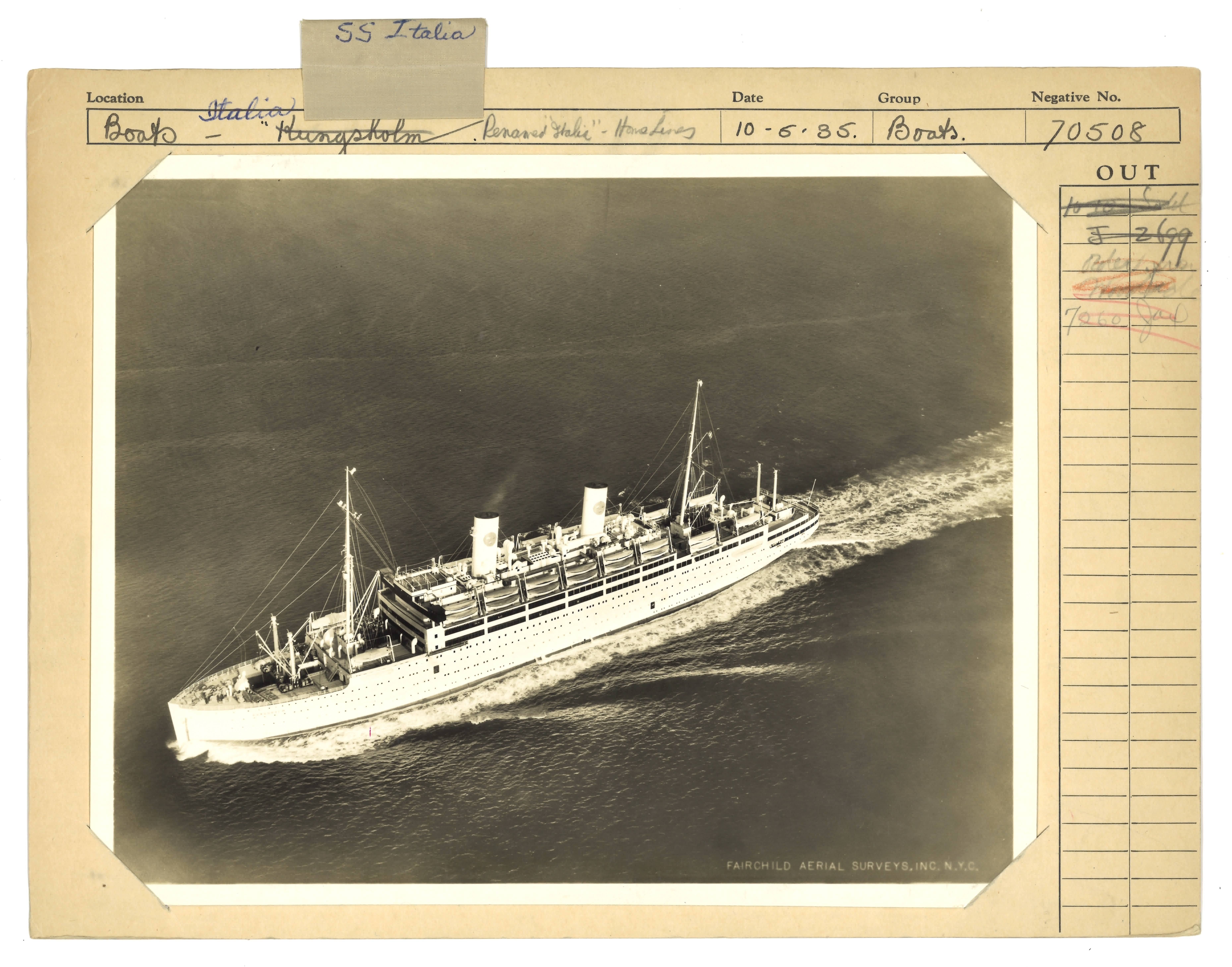 2019/08/27 scanned in office for database, original arrangement of 2018.008.0238 with info card, recto. 