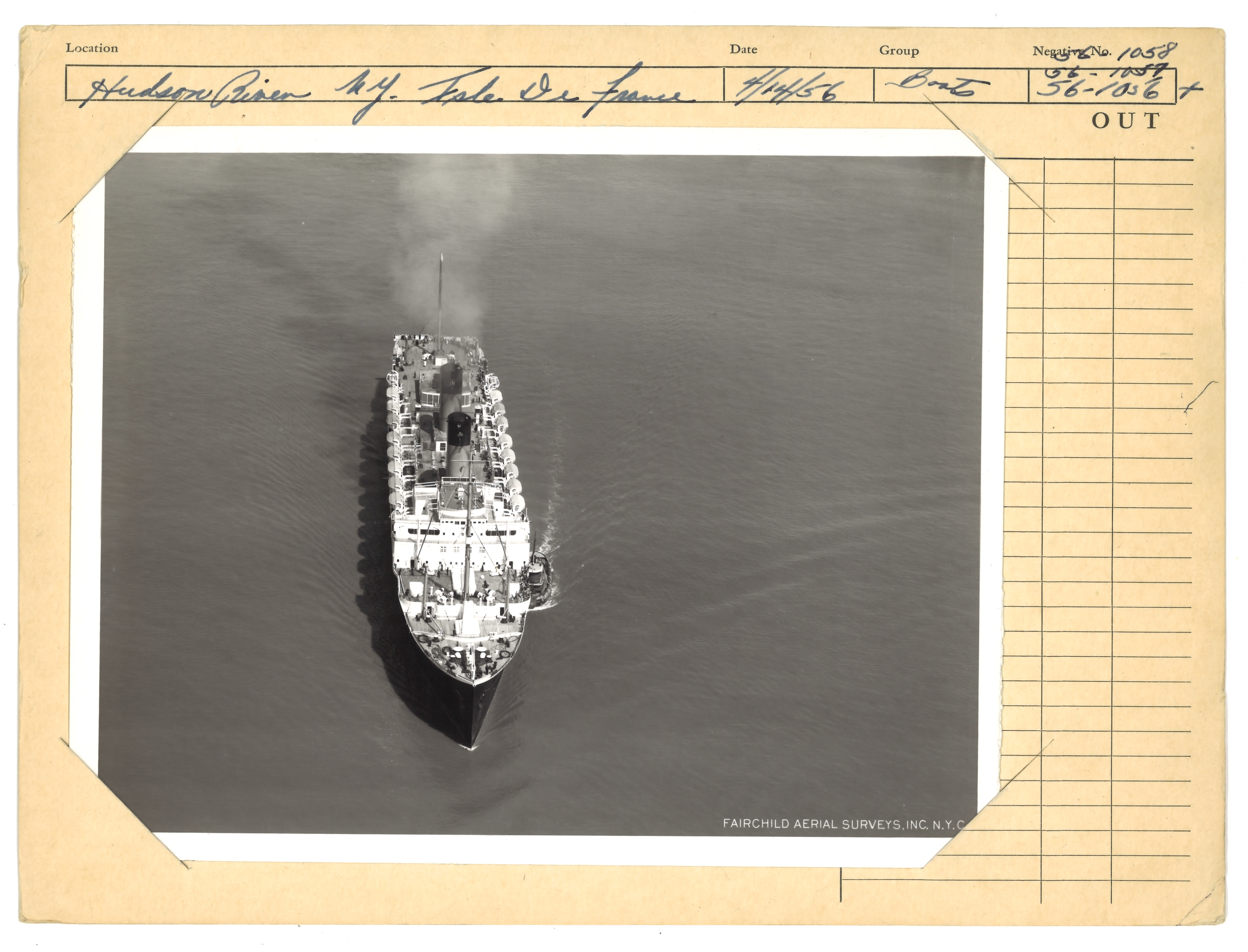 2019/09/04 scanned in office for databse, original arrangement of 2018.008.0239- .0240 with info card, recto.