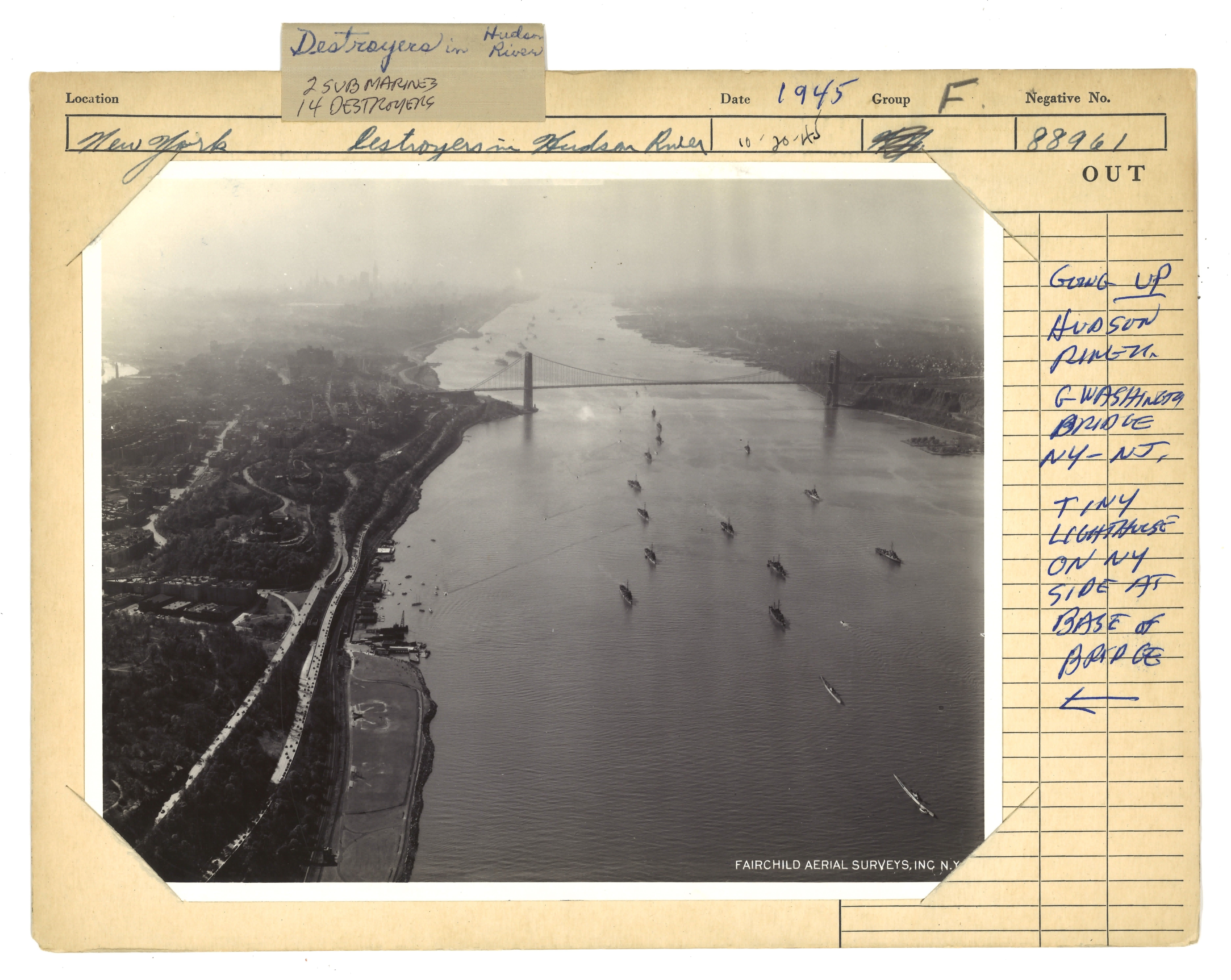 2019/09/10 scanned in office for database, original arrangement of 2018.008.0262 with info card, recto. 