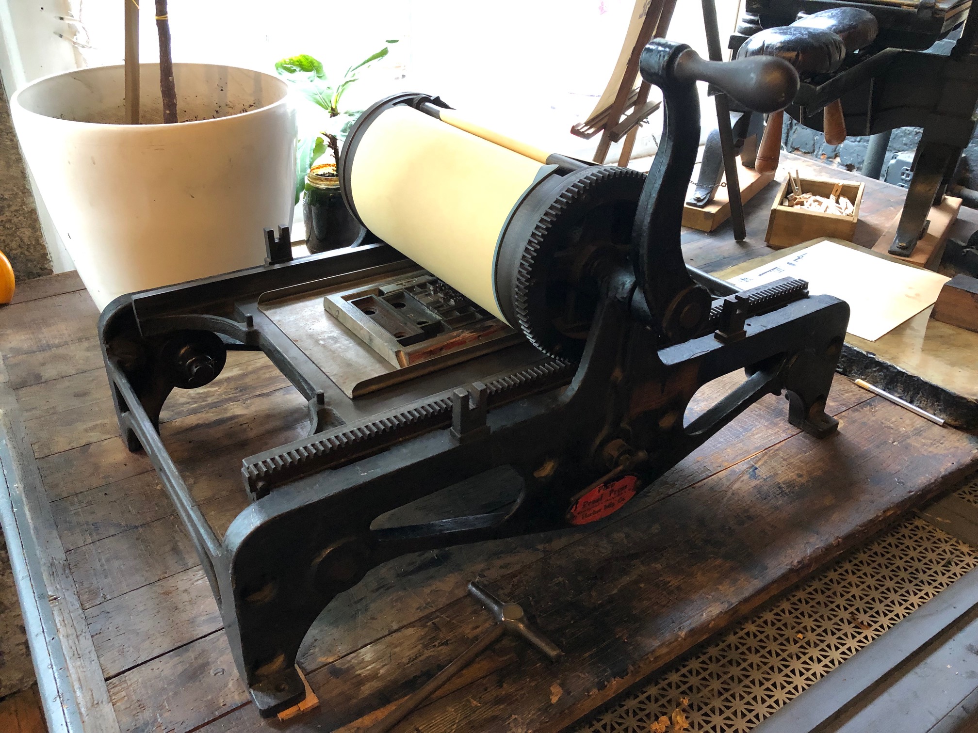 2019/09/10 image taken at Bowne & Co. Printing Office, at 209 Water Street for database and condition report