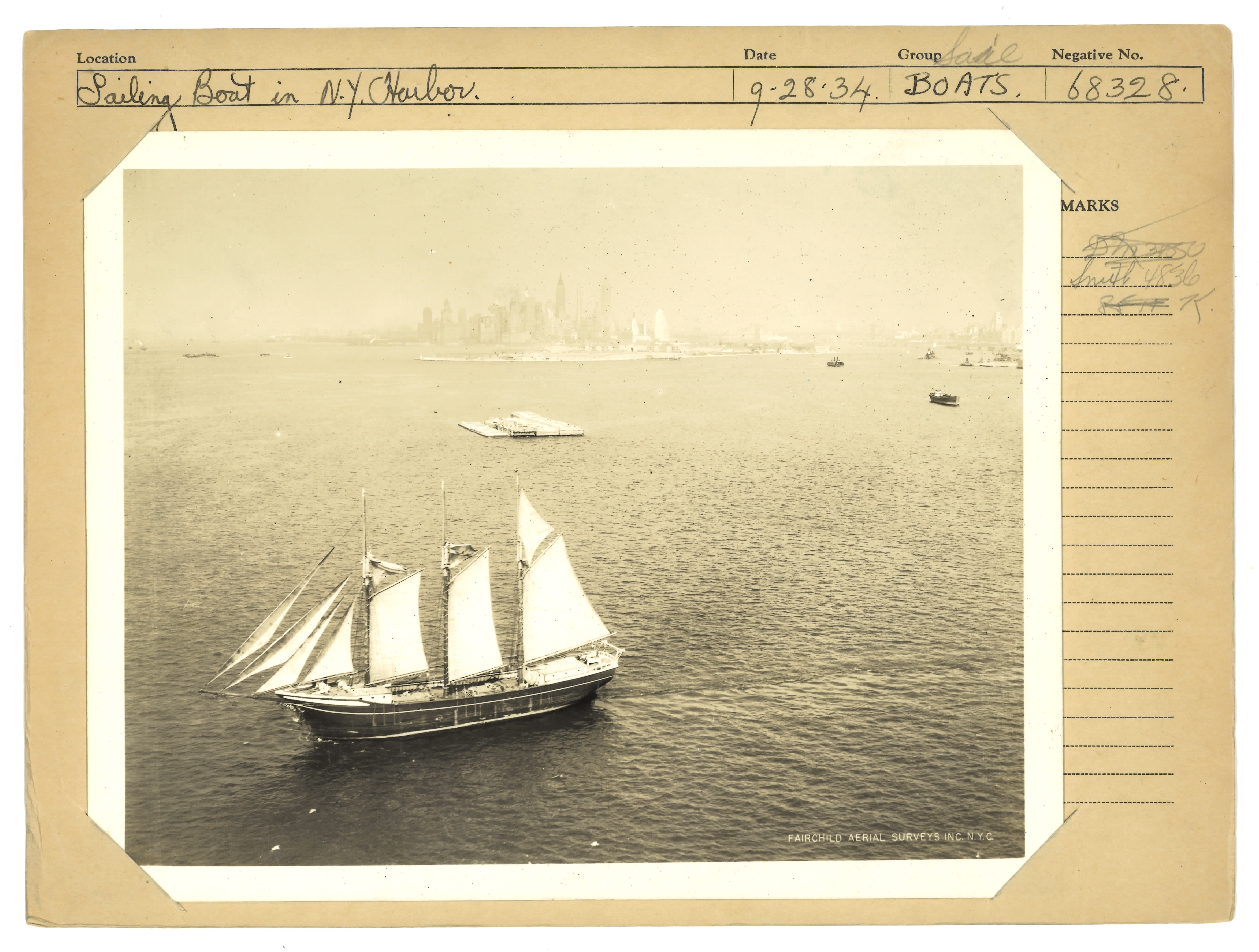 2019/09/17 scanned in office for database, original arrangement of 2018.008.0275 with info card, recto. 