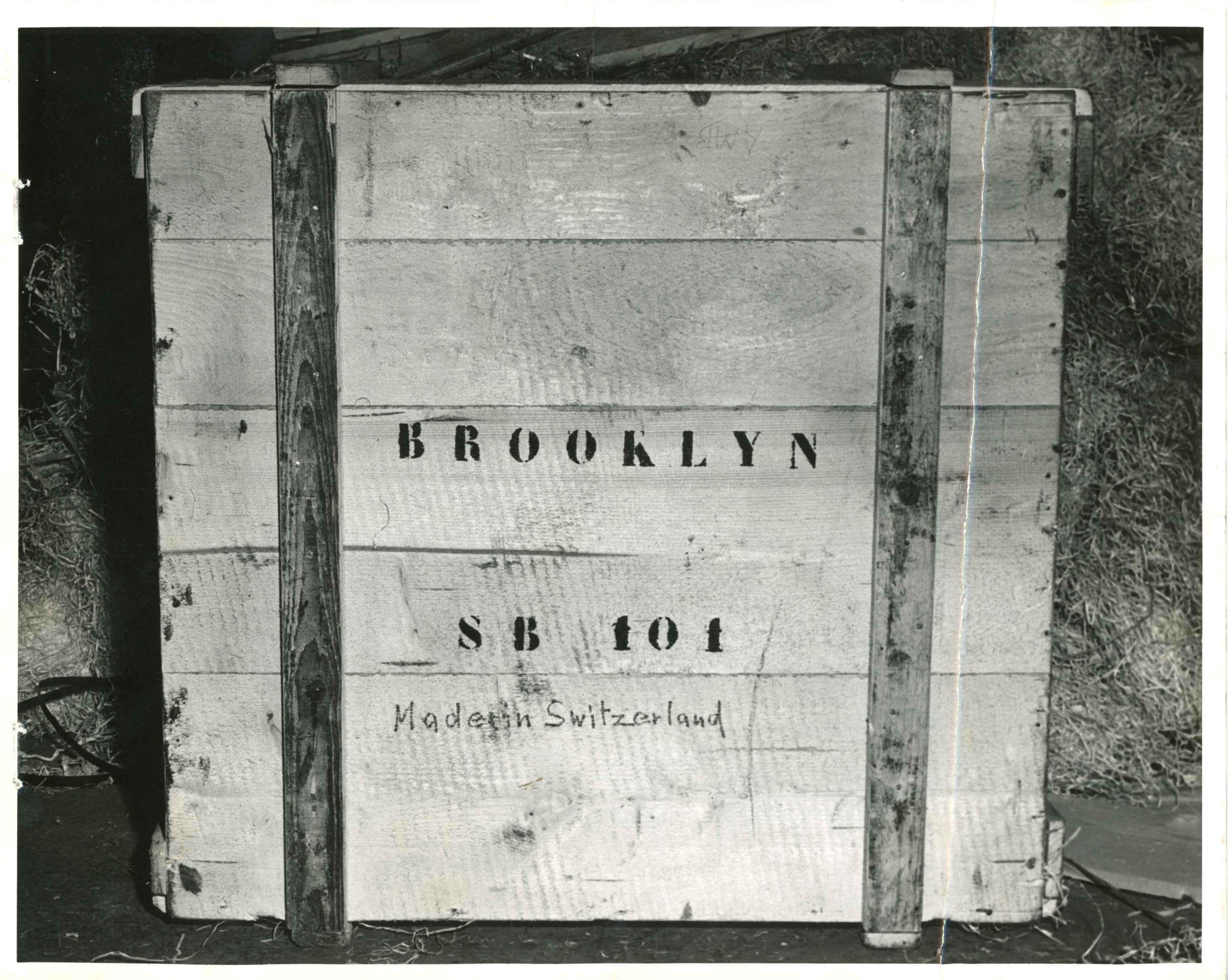 scanned for database, front