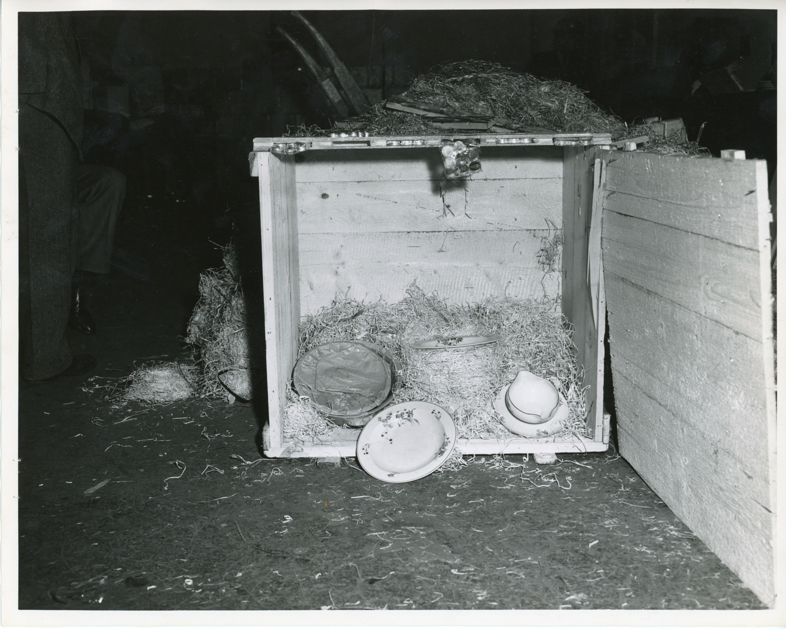 scanned for database, front