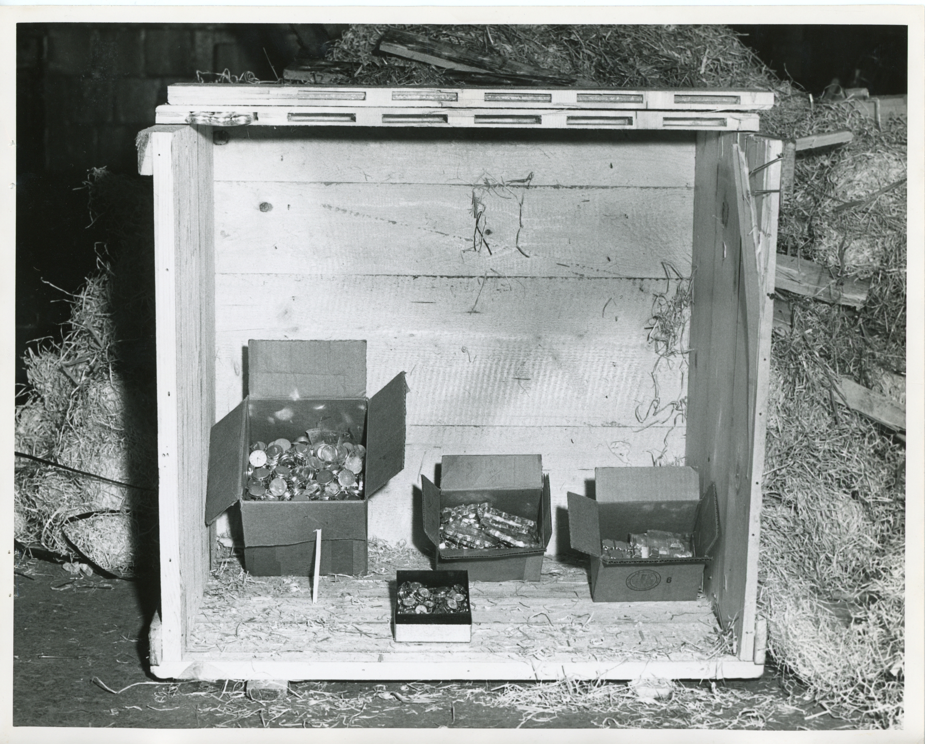 scanned for database, front