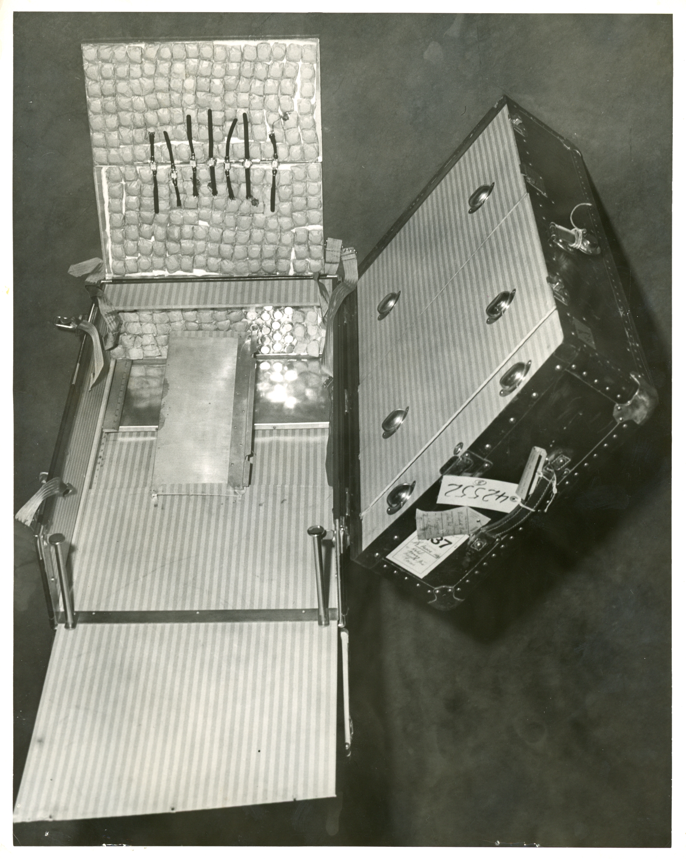 scanned for database, front