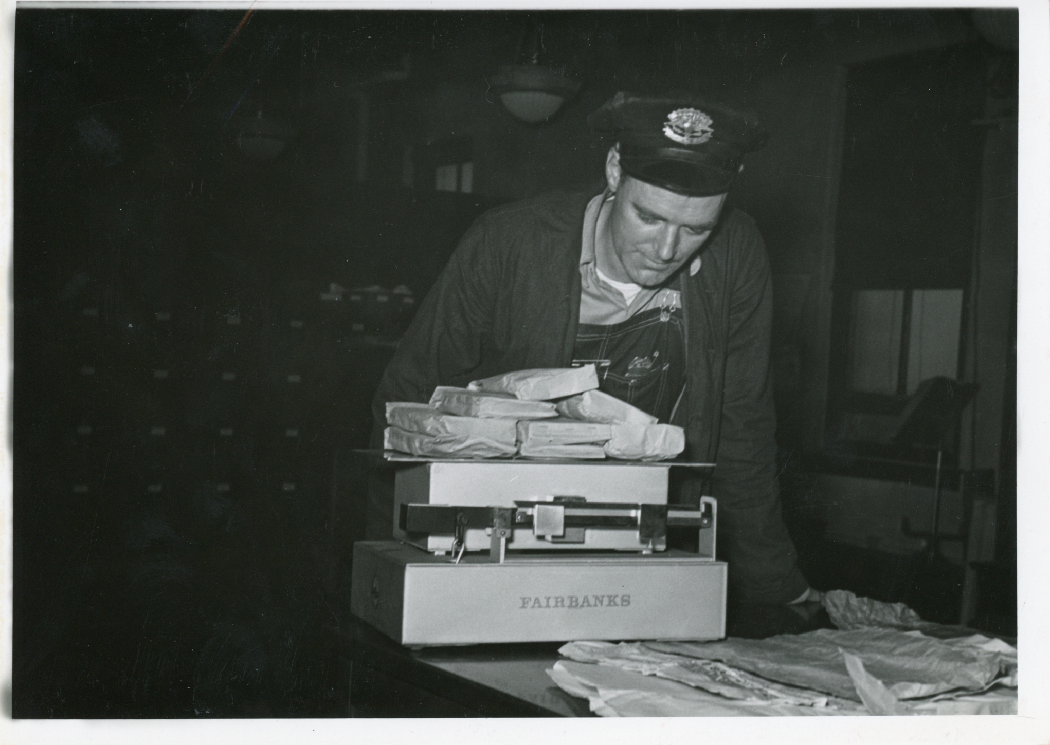 scanned for database, front