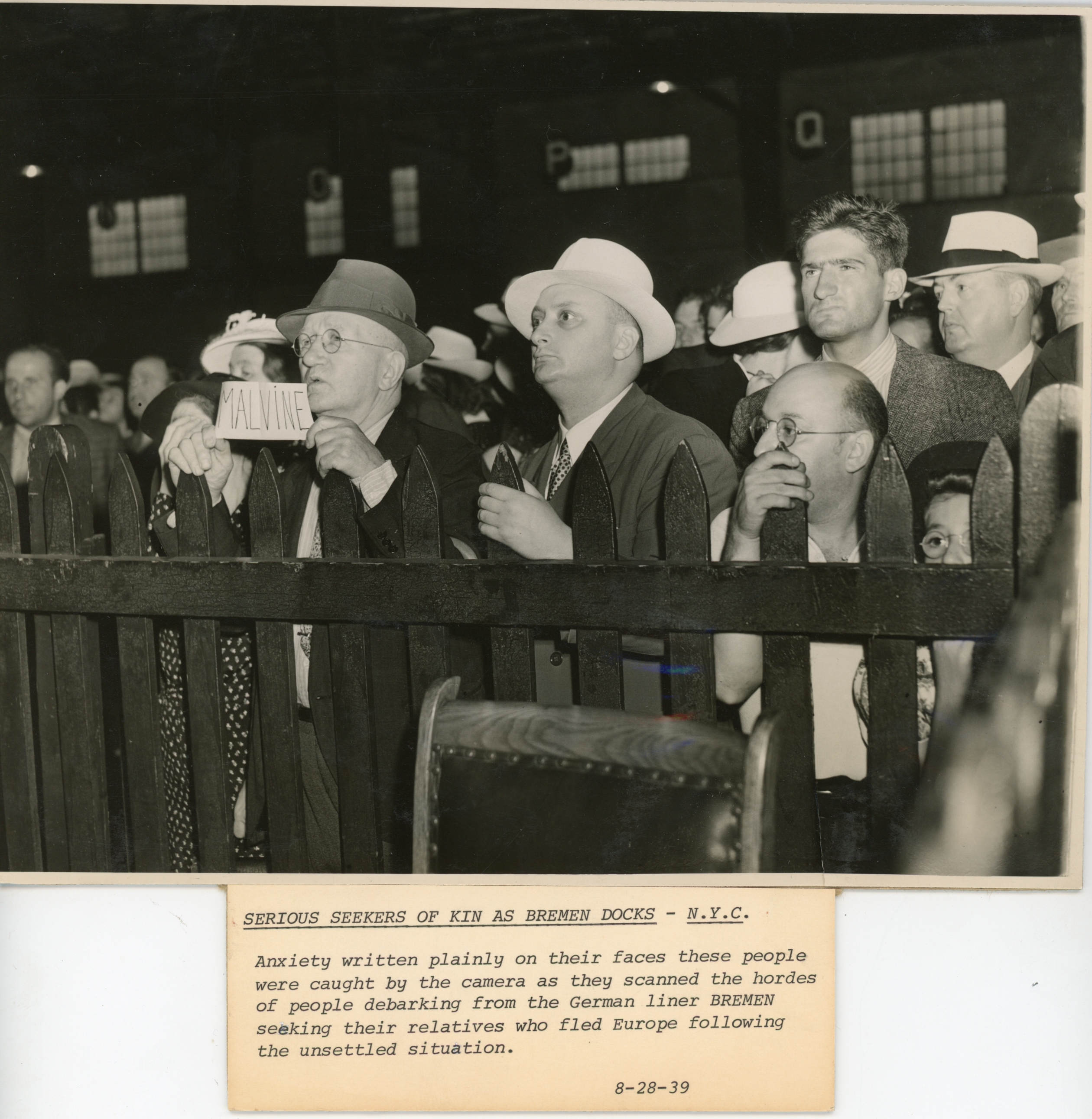scanned for database, front
