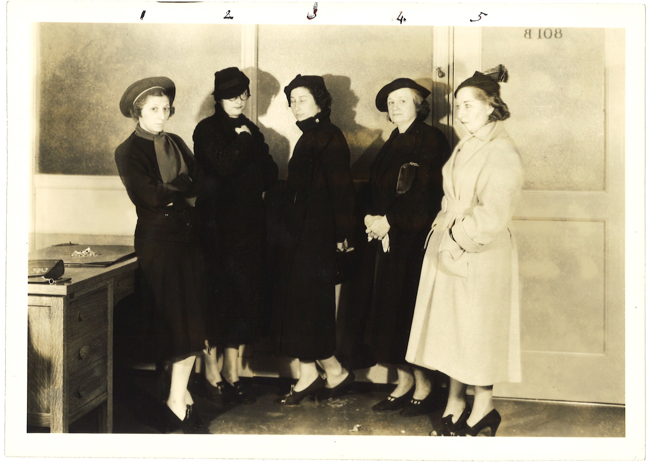 scanned for database, front