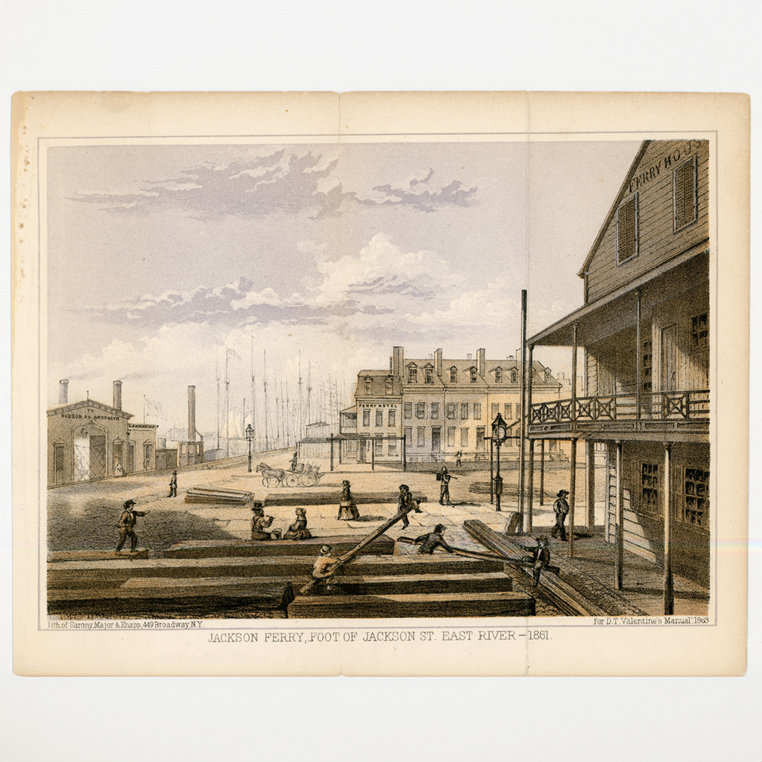 Illustrations from D.T. Valentine's Manual of the Corporation for the City of New York (1841-1870)