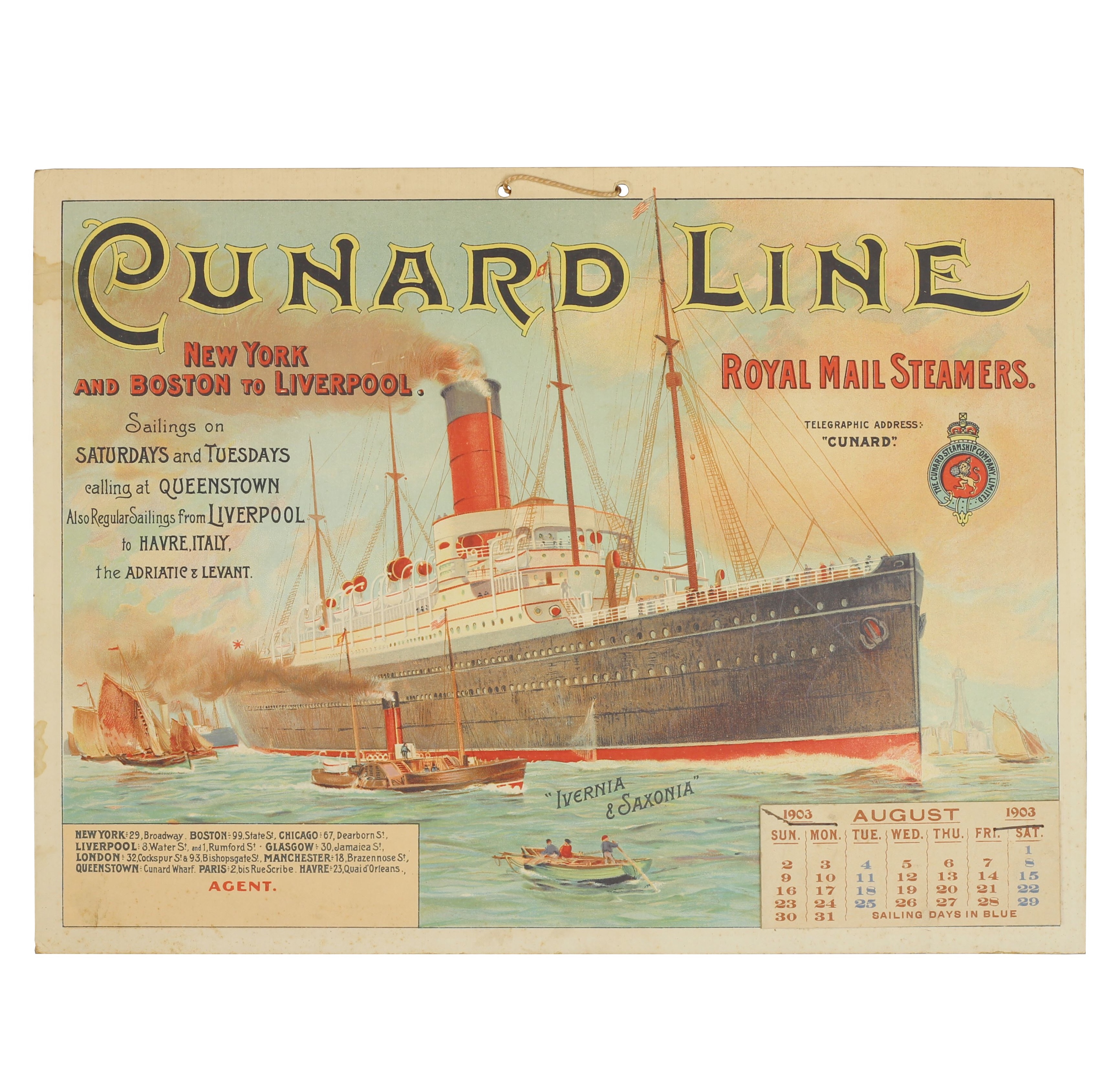 Ocean Liner Ephemera