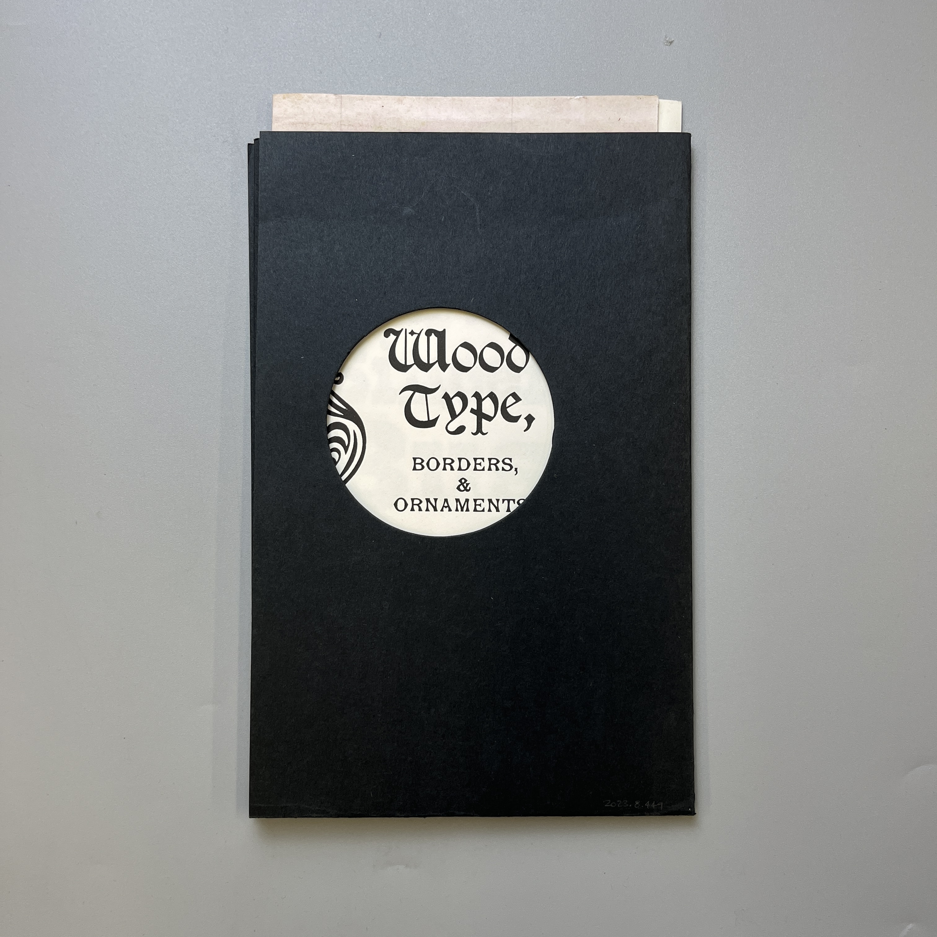 2024/09/27, object photographed in collections storage for database