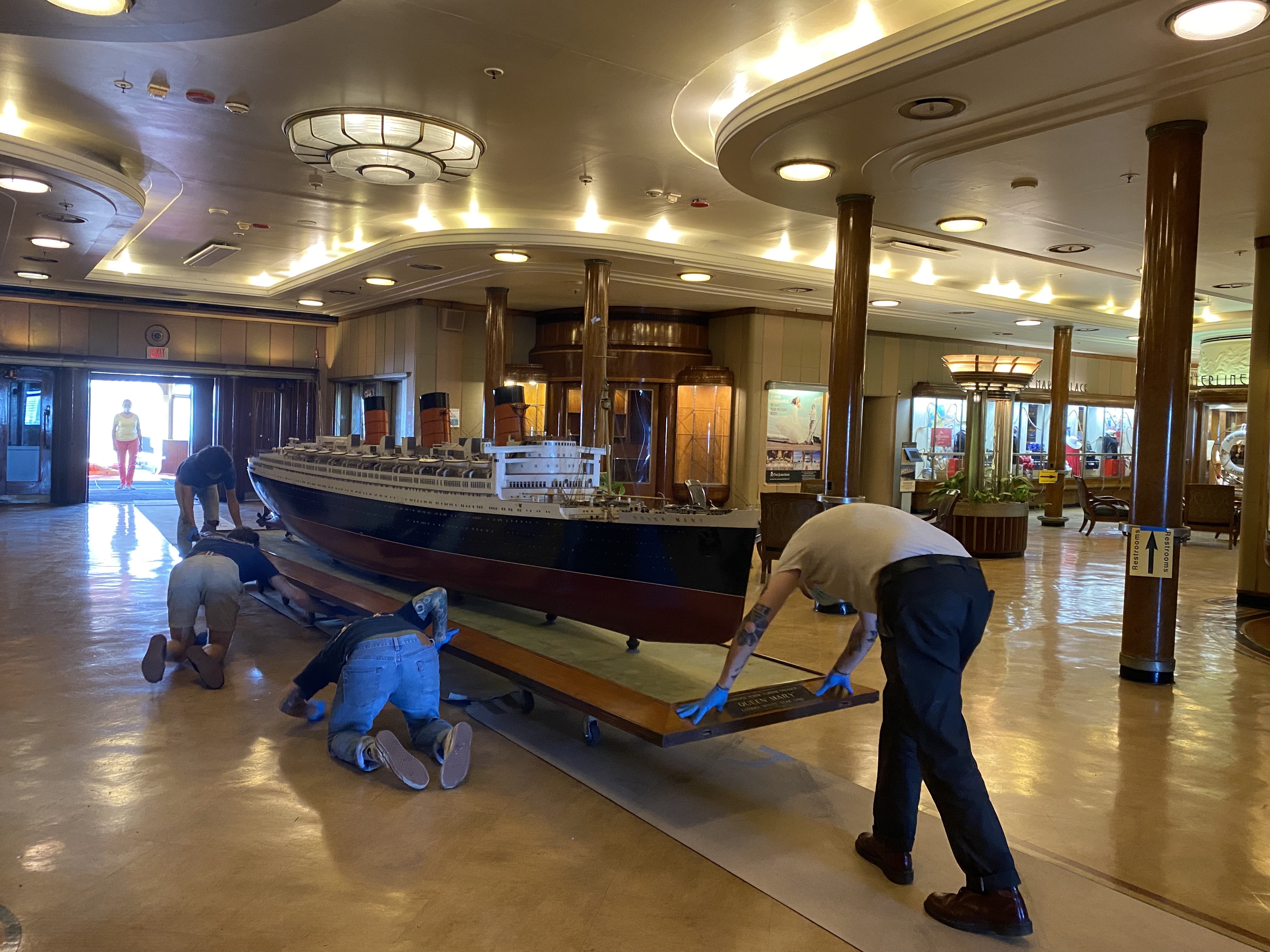 2021/08/05 image taken on board Queen Mary for database and institutional memory