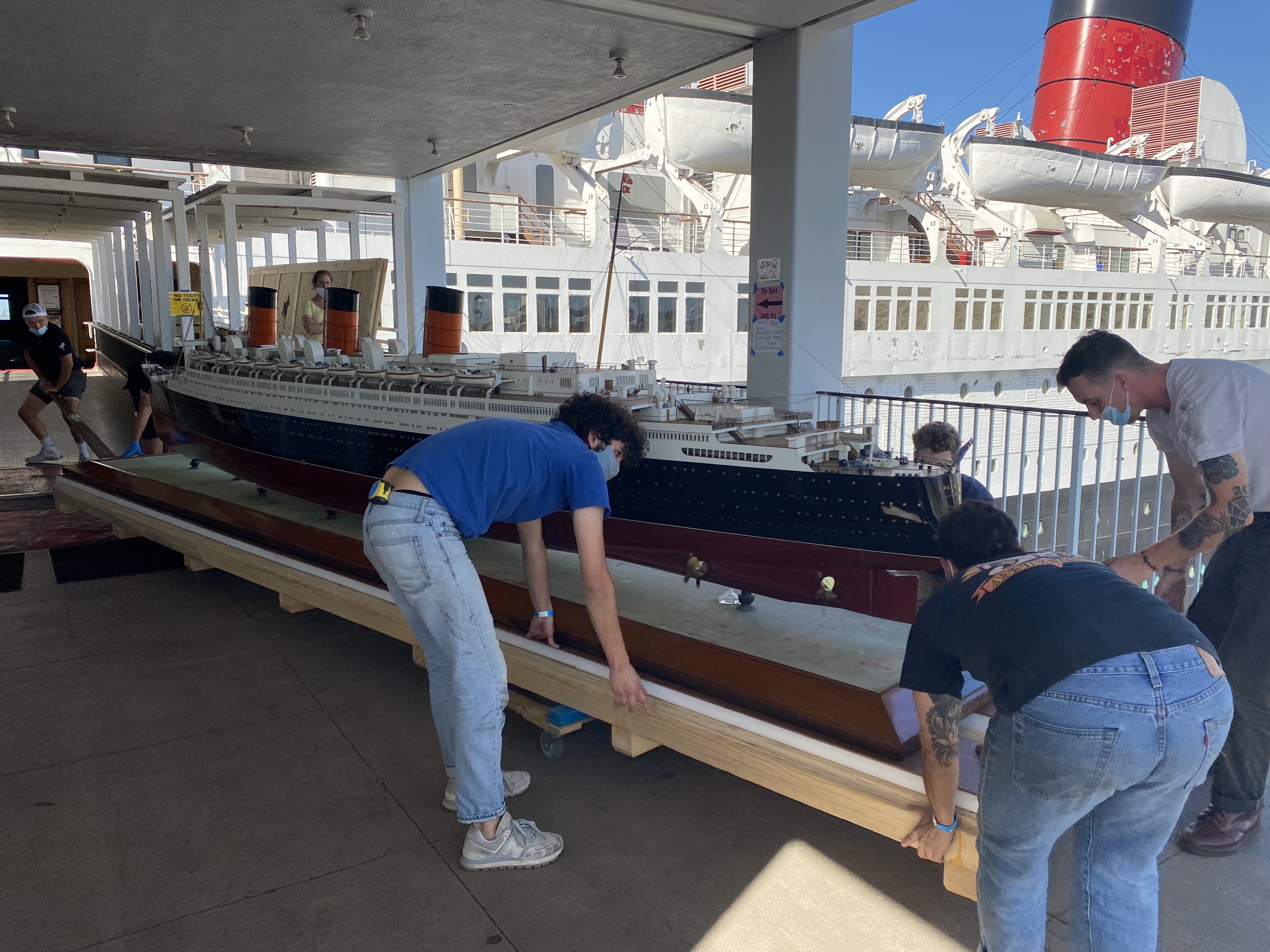 2021/08/05 image taken on board Queen Mary for database and institutional memory