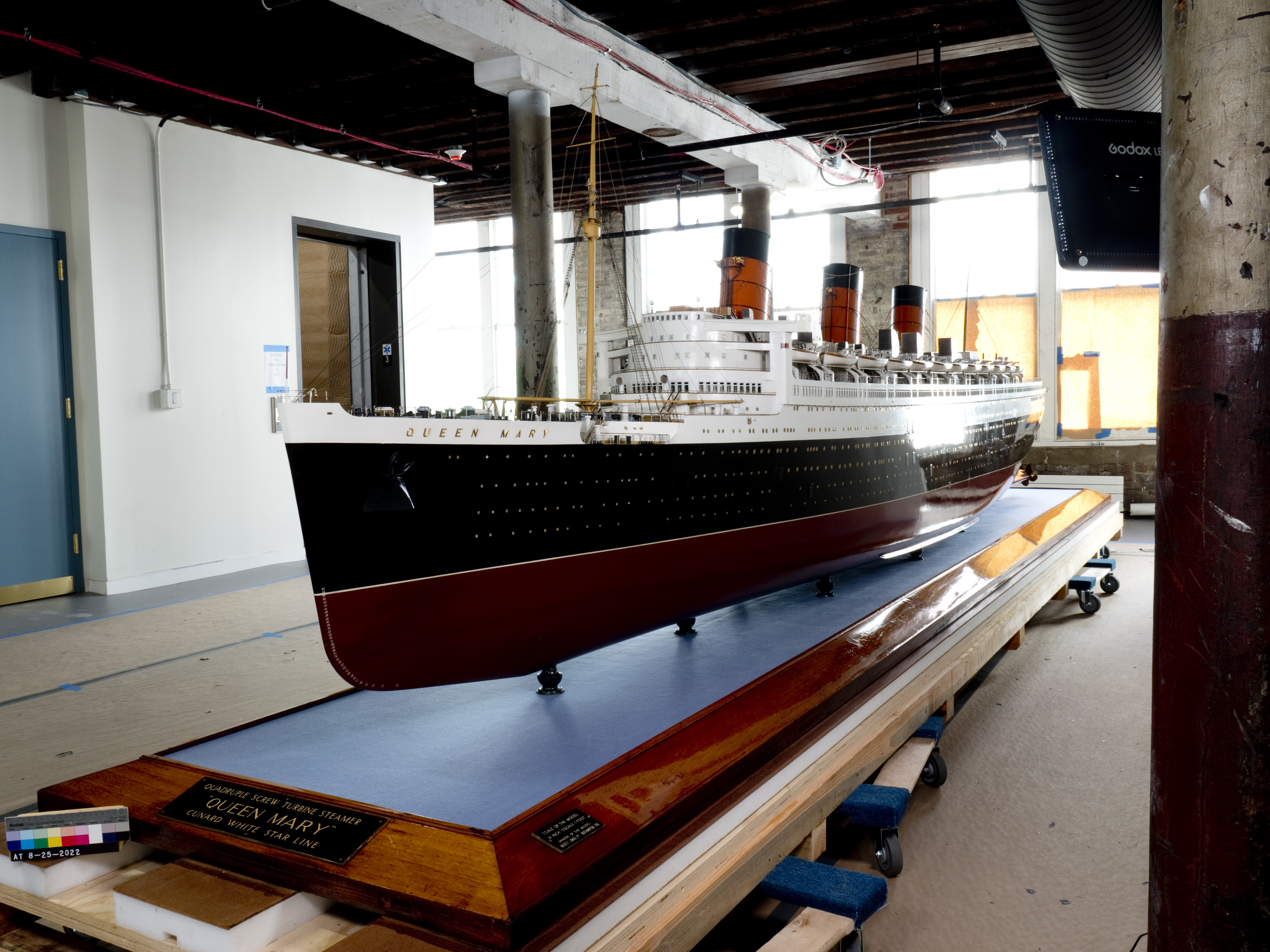 2022/09/16 image taken in the A.A. Thomson & Co. warehouse, 3rd Floor, after conservation treatment for database