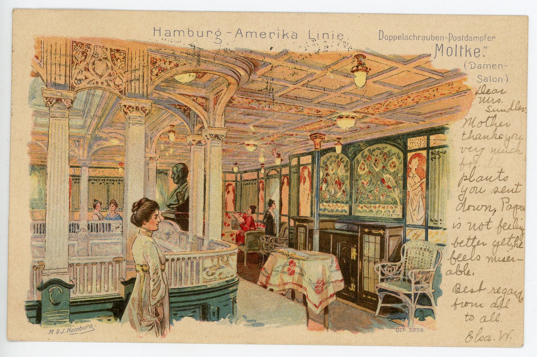 Wendell Lorang Maritime Postcard Collection