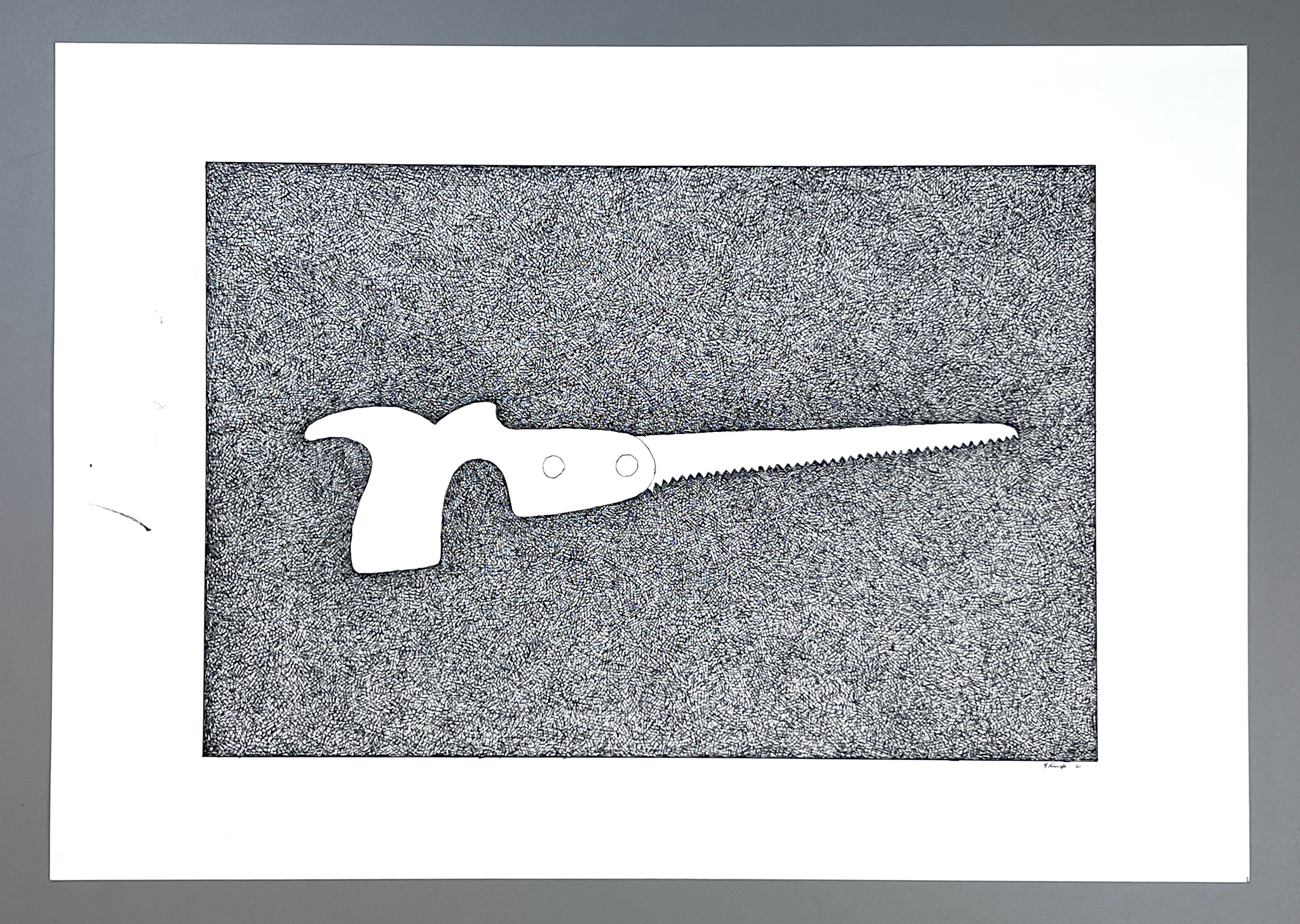 2025/02/13, object photographed in collections storage for database