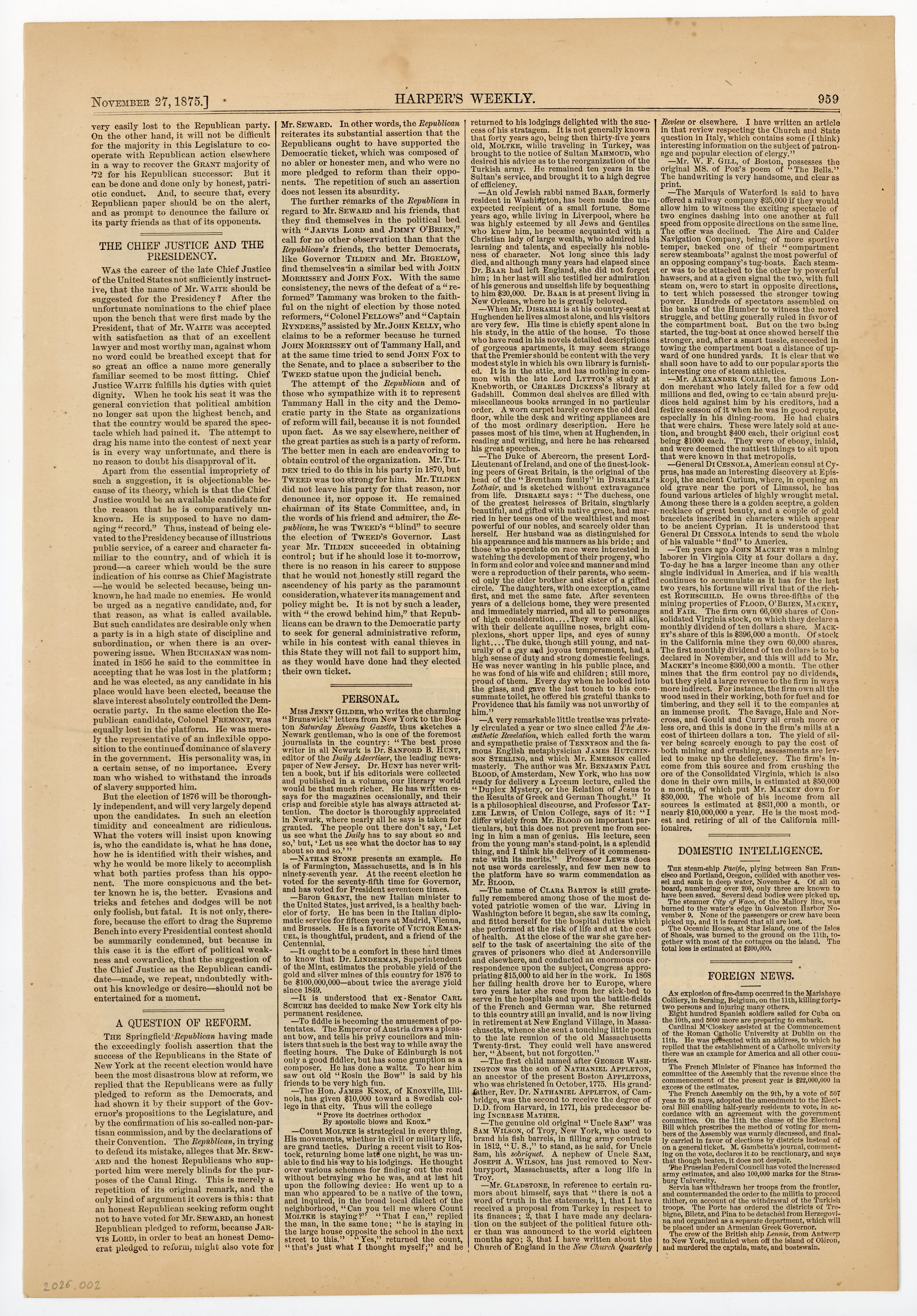 2026/02/20 scanned in collections storage for database. Scanned in three sections, then stitched them on Photoshop